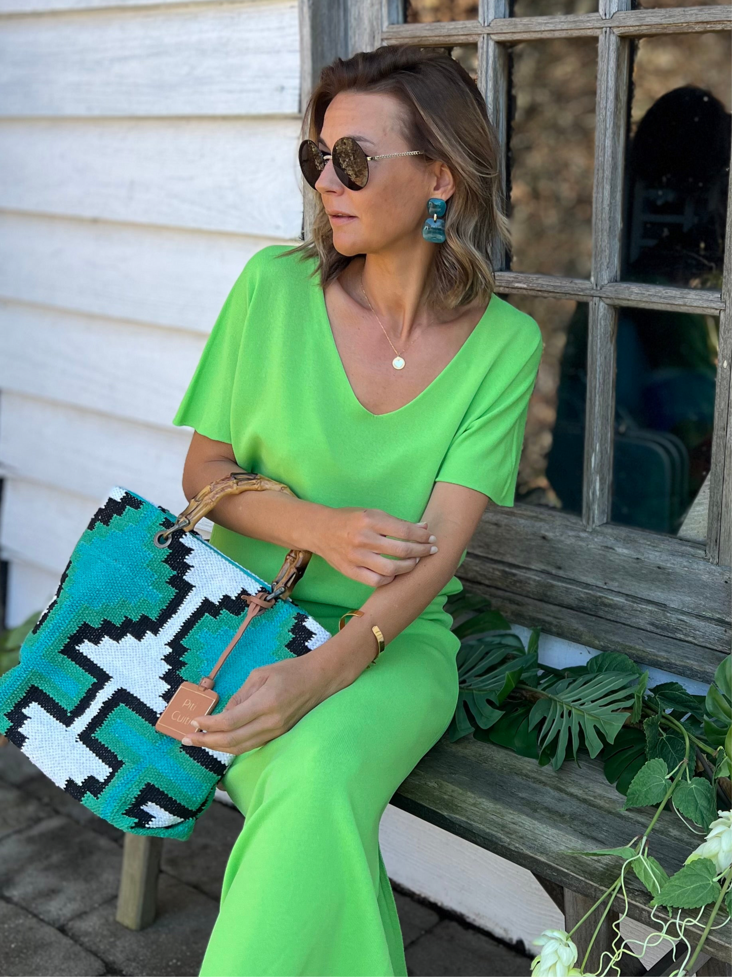 AMELIA TOP GREEN