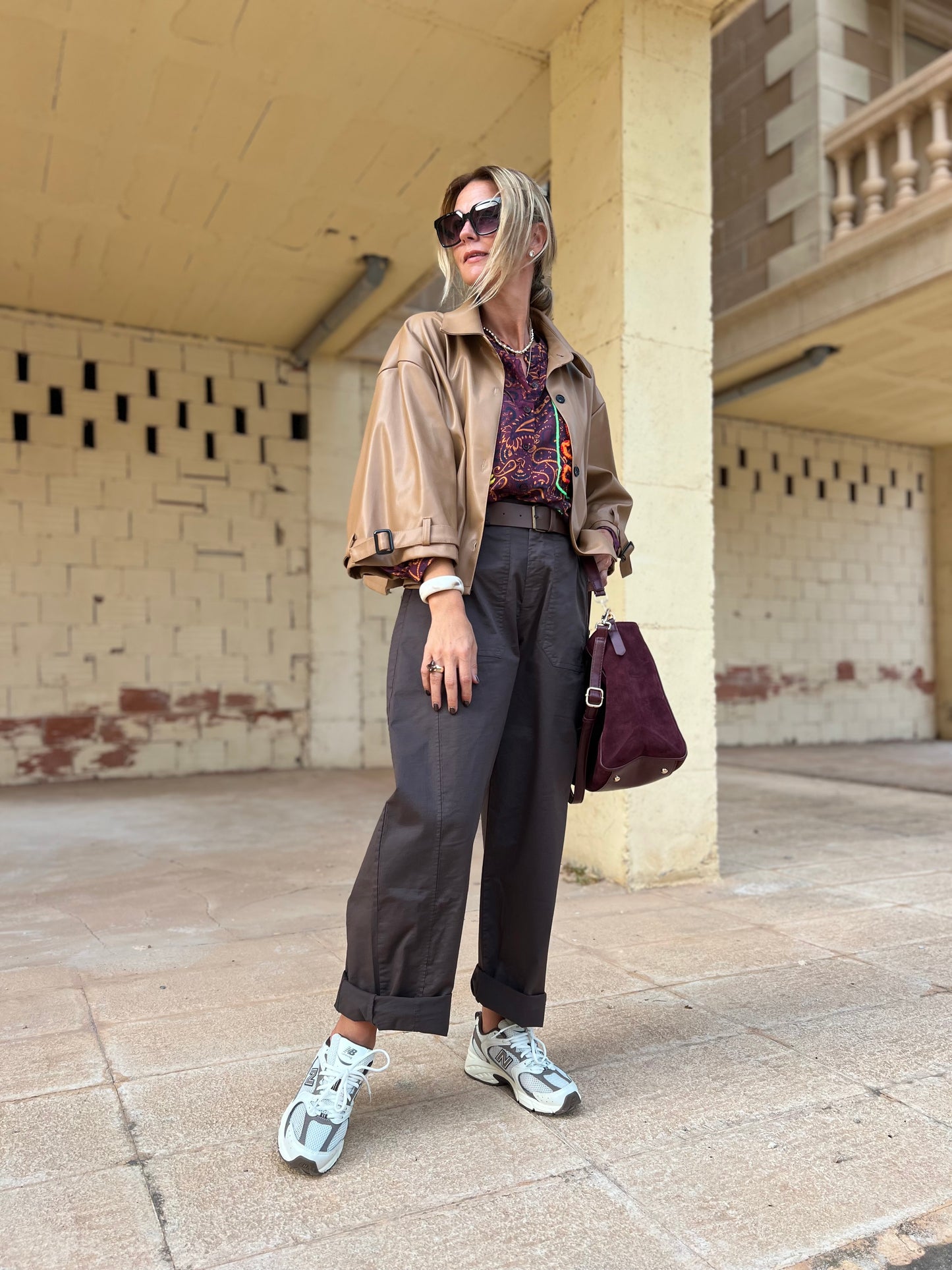 THE CITY JACKET CAMEL