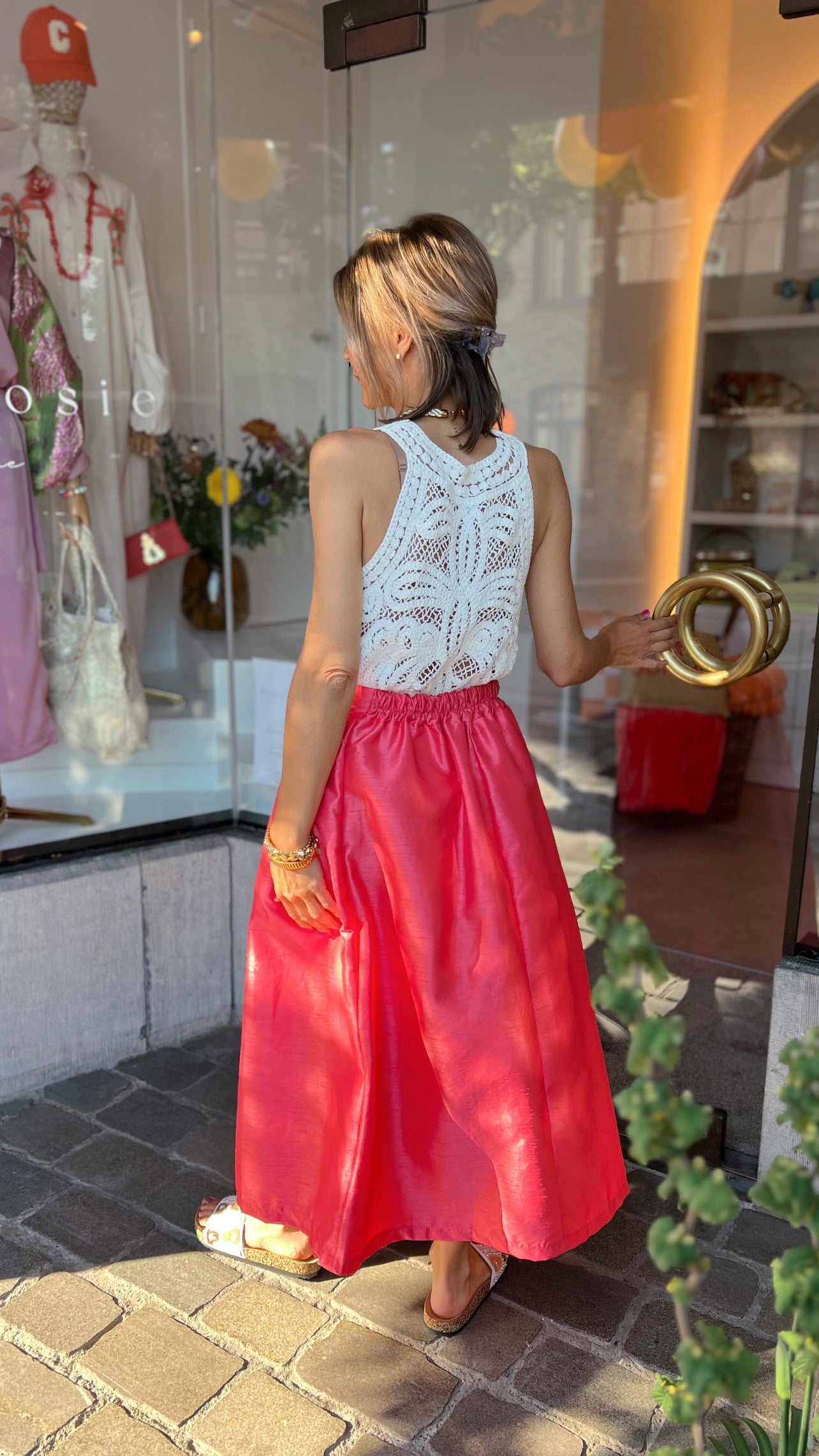 MISTY CORAL SKIRT