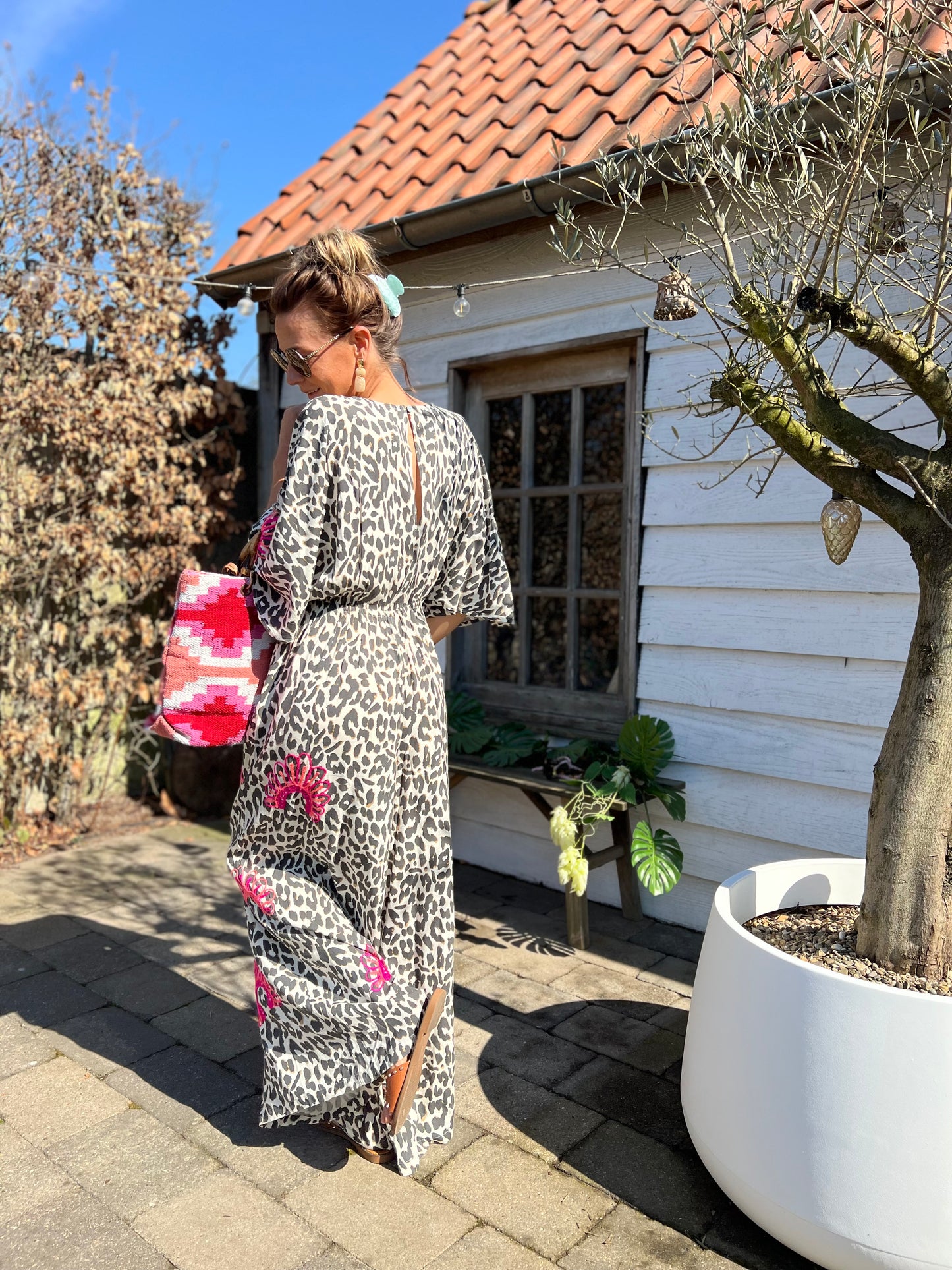 MILLIE LÉOPARD WIDE JUMPSUIT