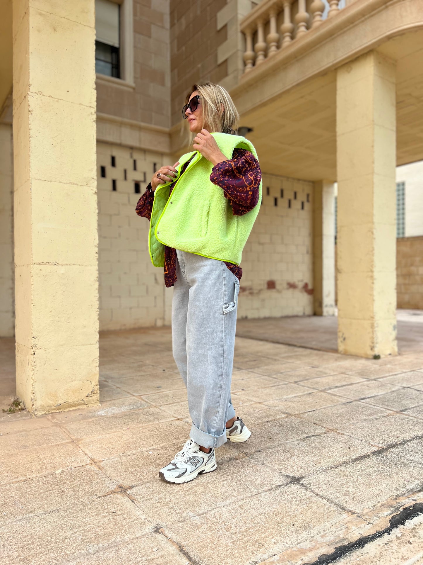 GILET FLUO GREEN