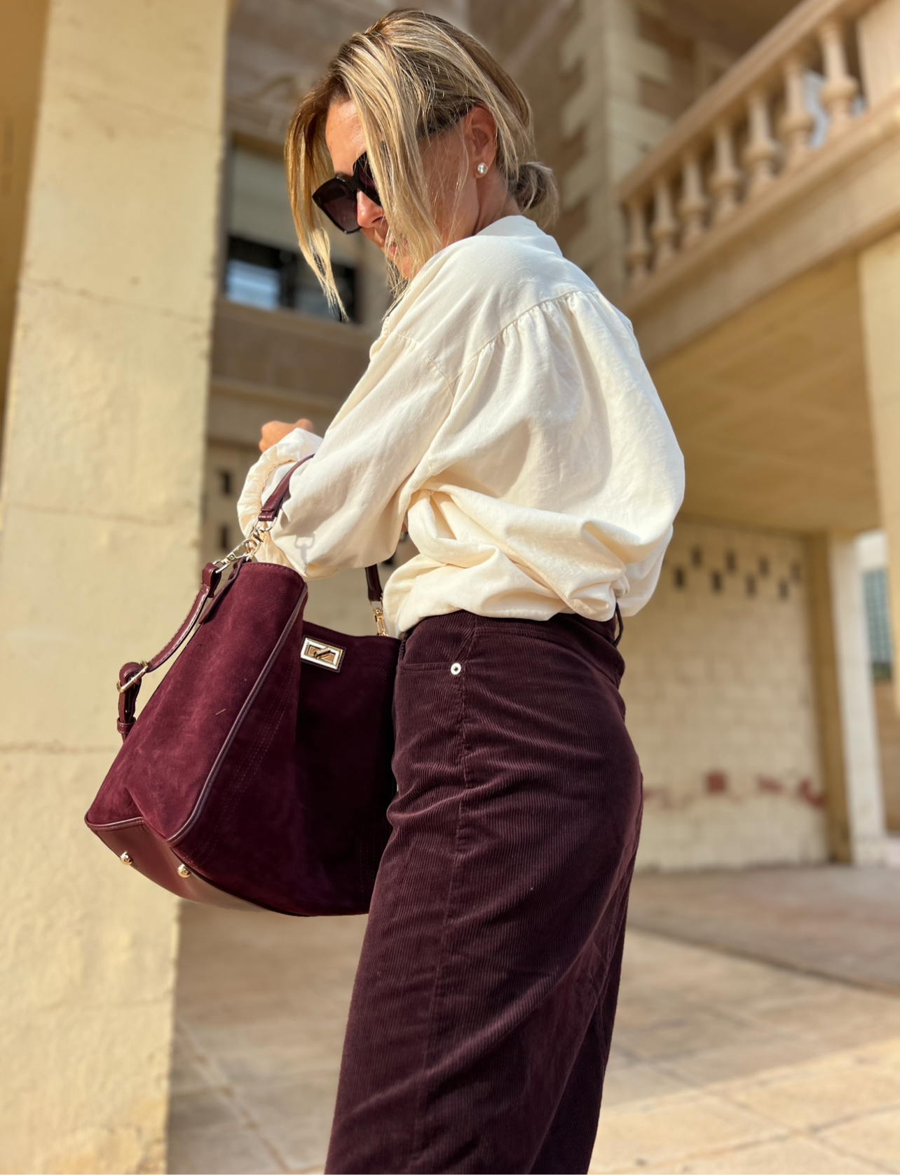 BAG BURGUNDY