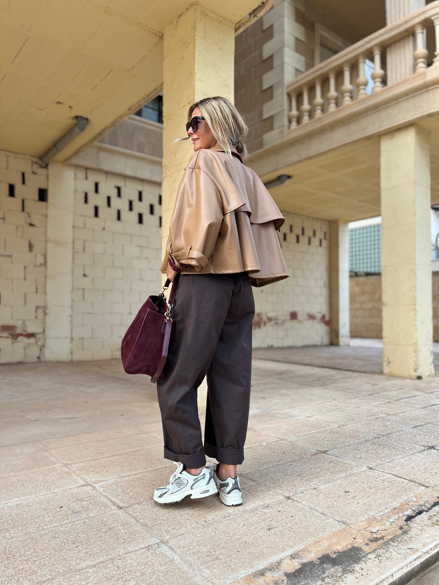 THE CITY JACKET CAMEL