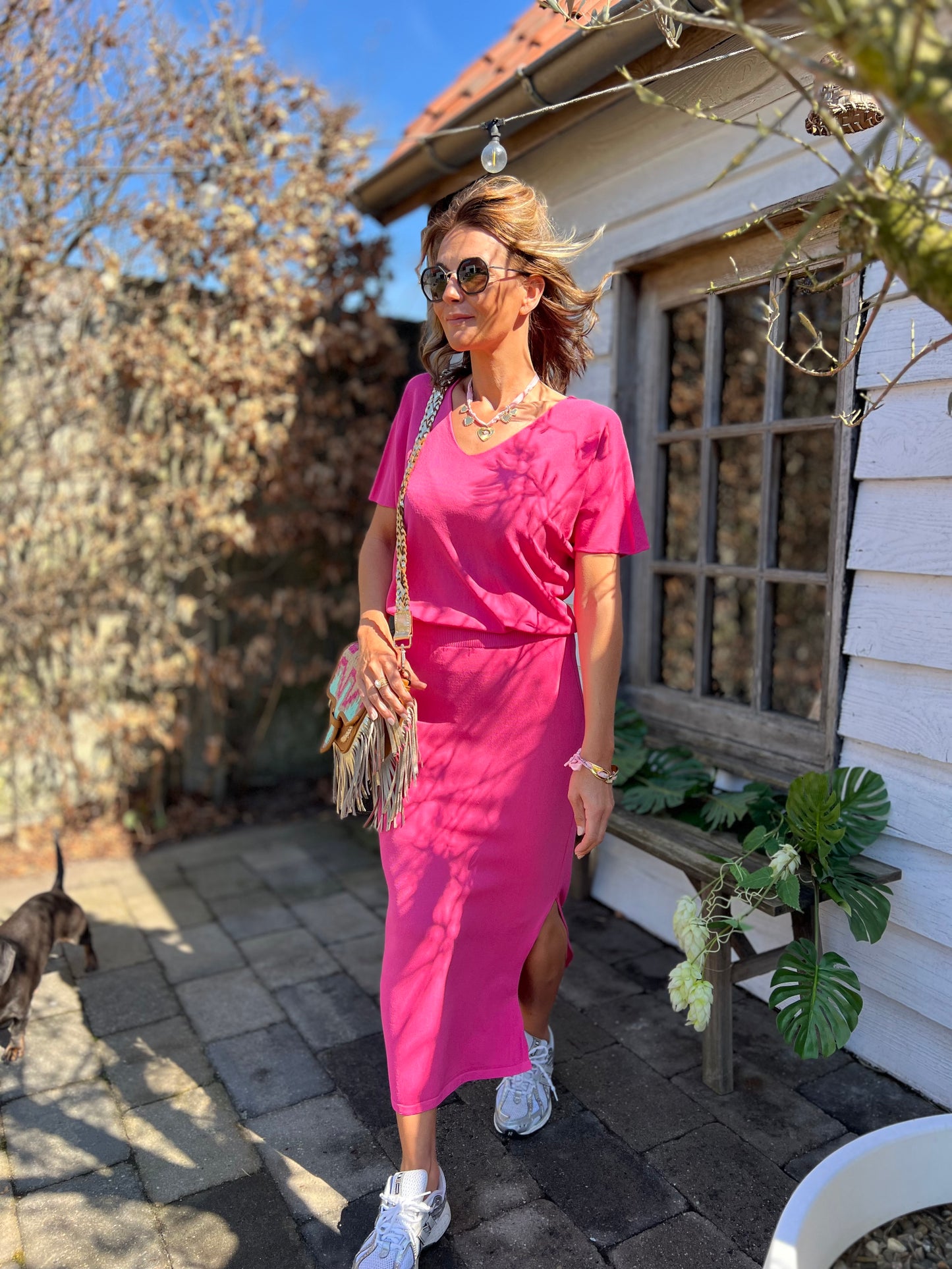 AMELIA TOP PINK
