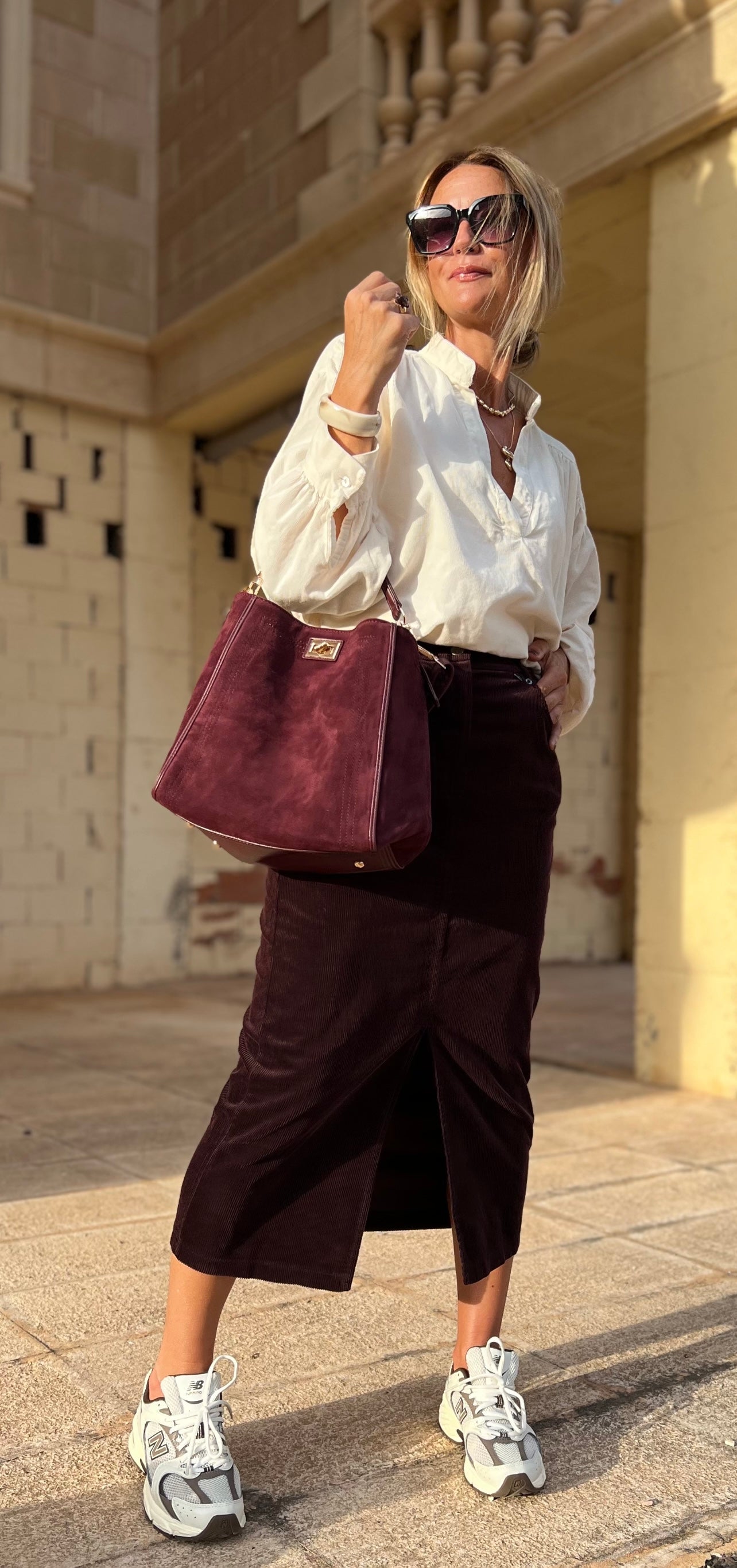 BAG BURGUNDY
