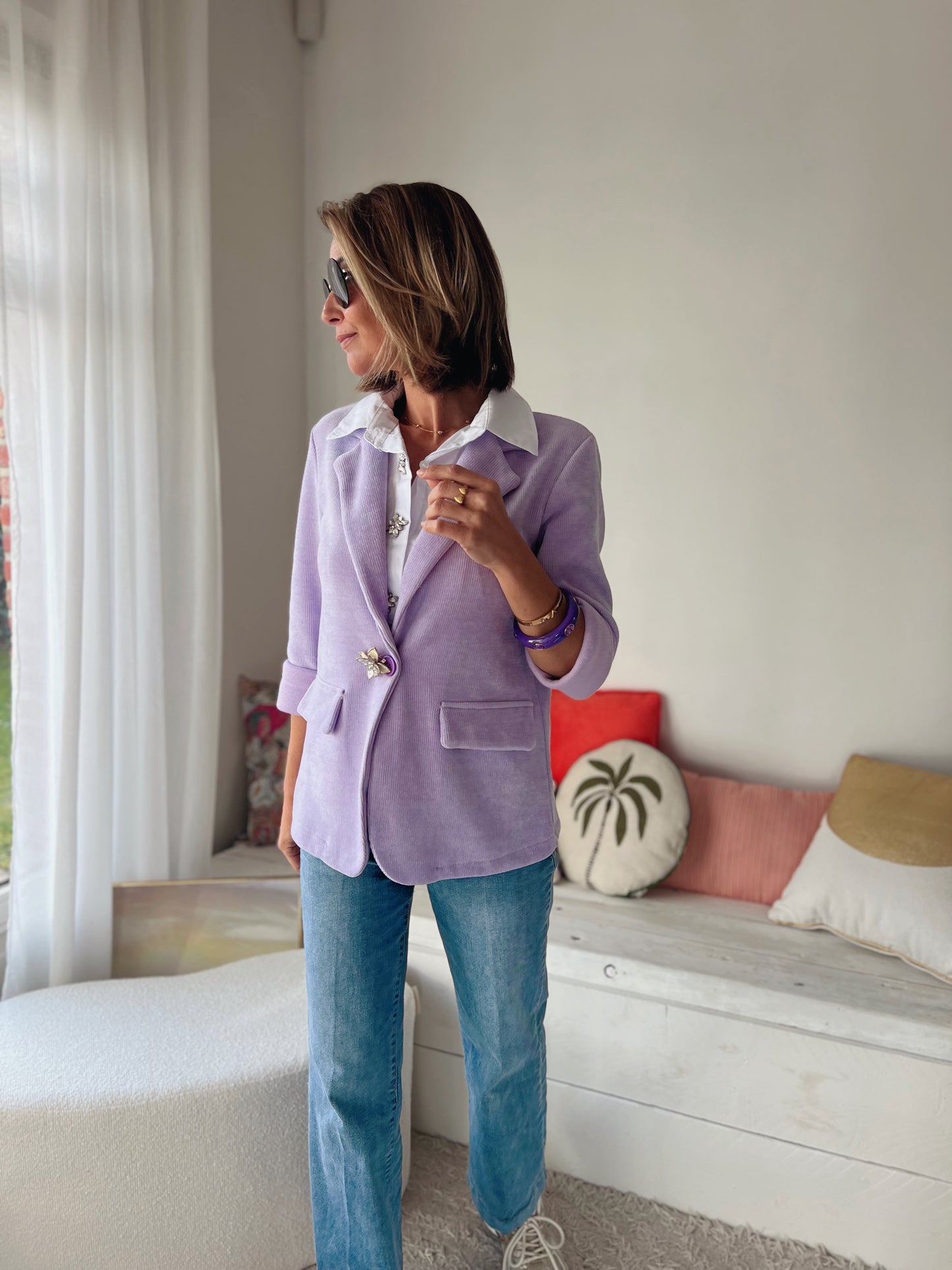 ELIN BLAZER THE LILA