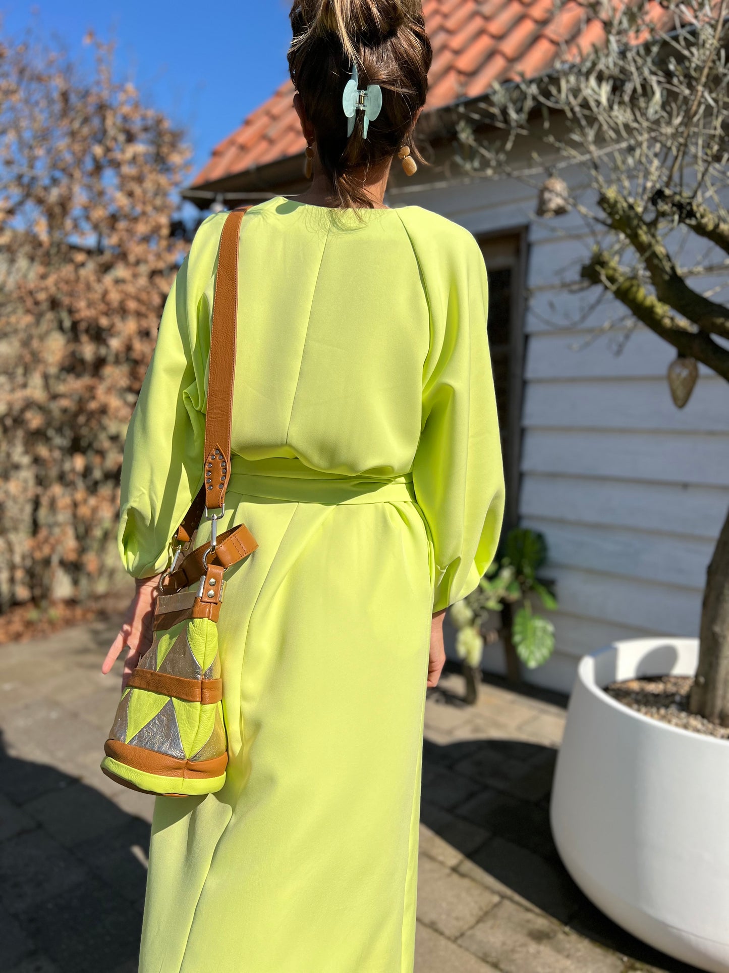 LIME GLOW DRESS