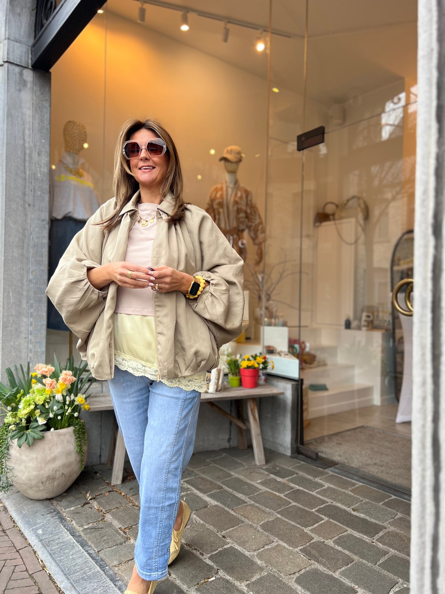 AMILLE SHIRT BEIGE
