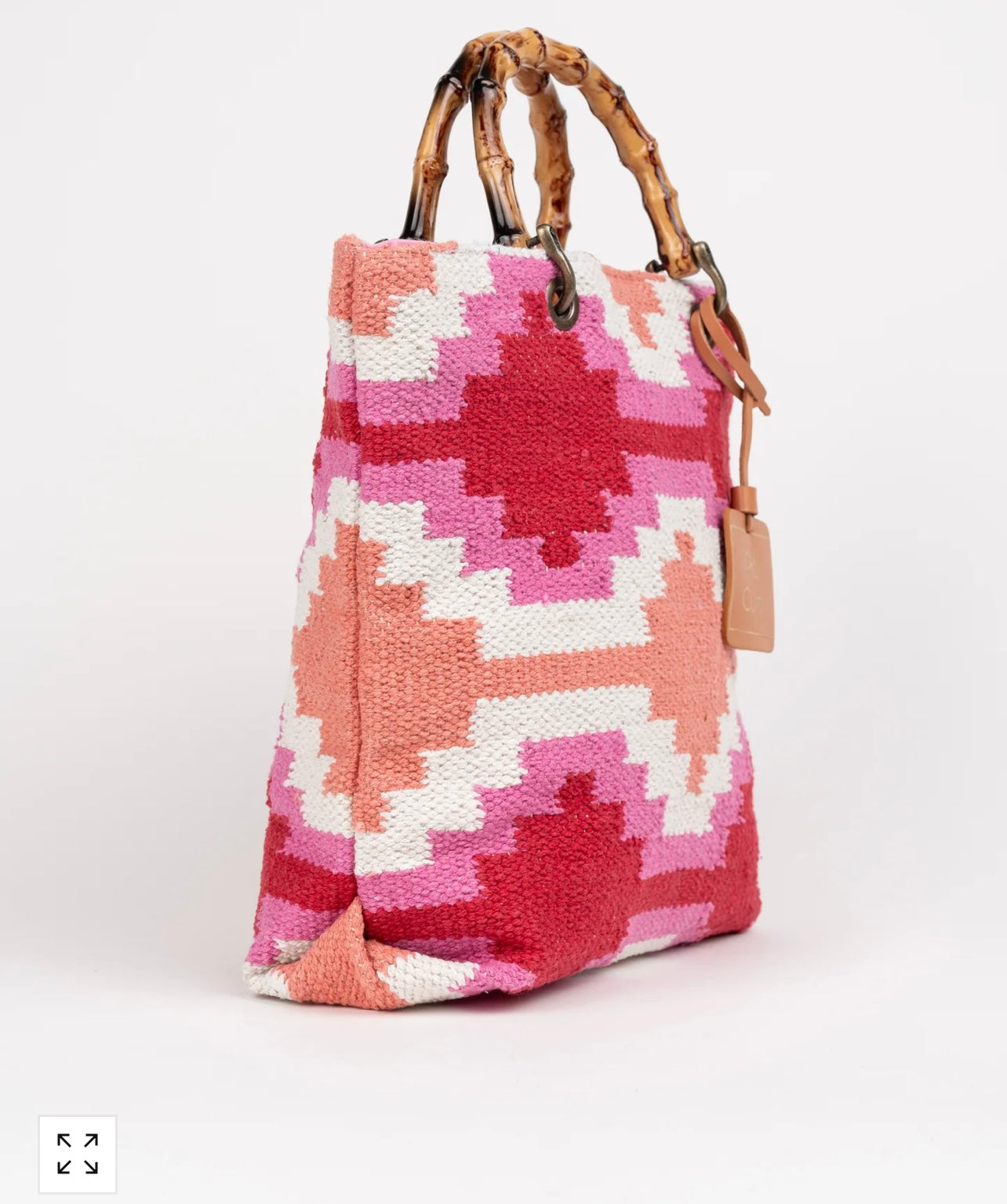 YUCATAN SHOPPER MULTICOLOR ROSA