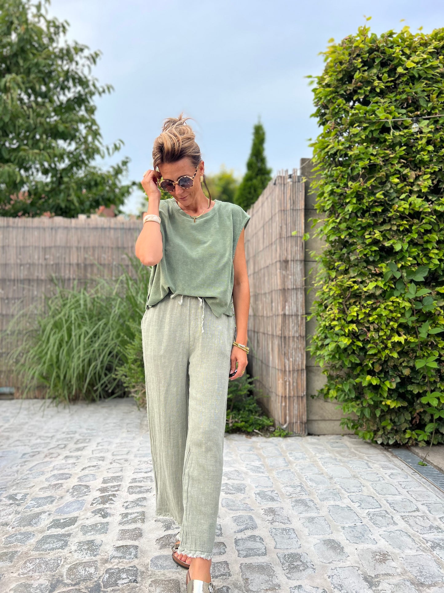 SPONGE TOP GREEN