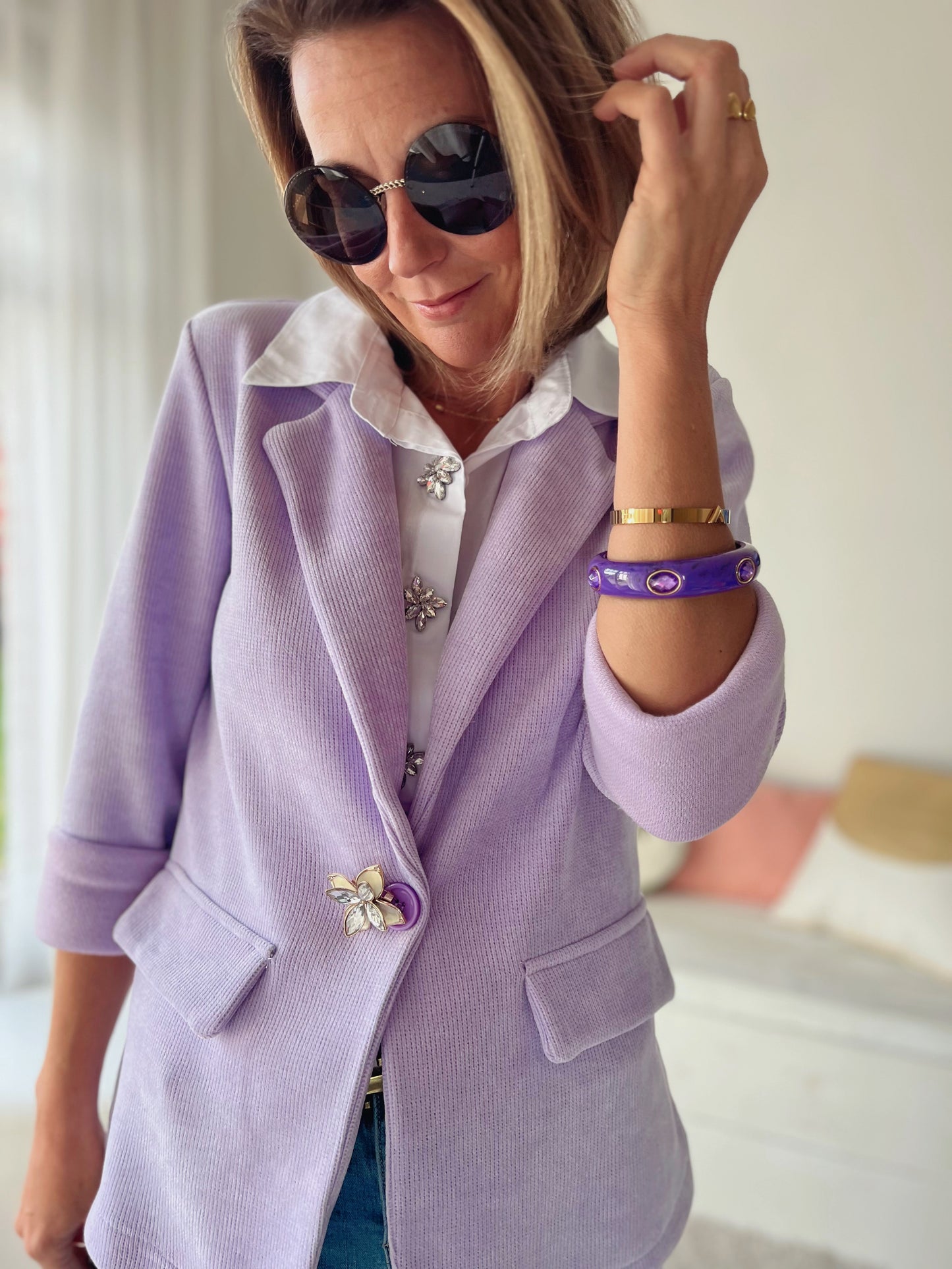ELIN BLAZER THE LILA