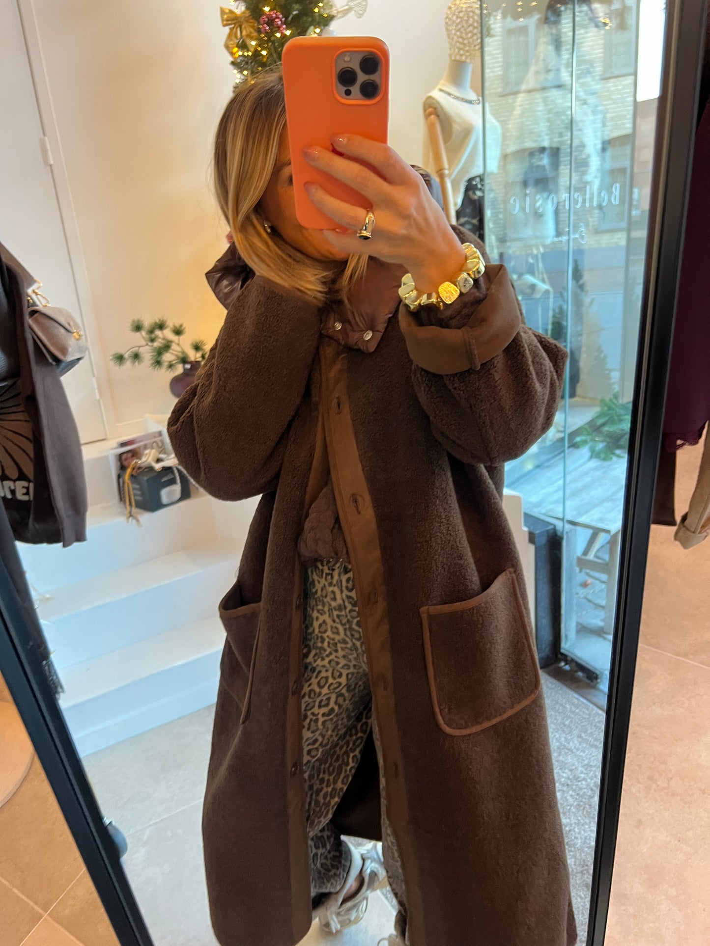 MAUDE CHOCOLATE COAT