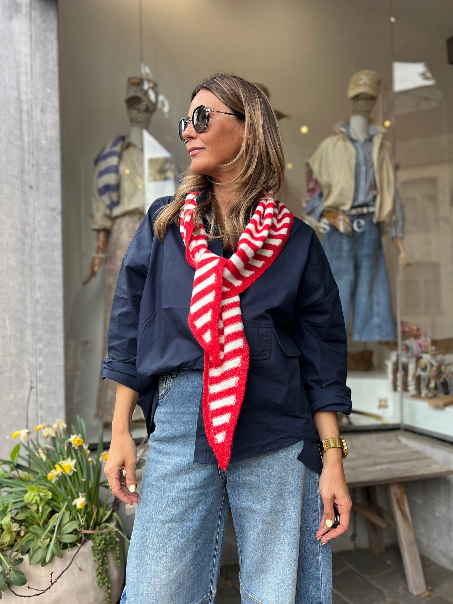 MARE BLOUSE MARINE