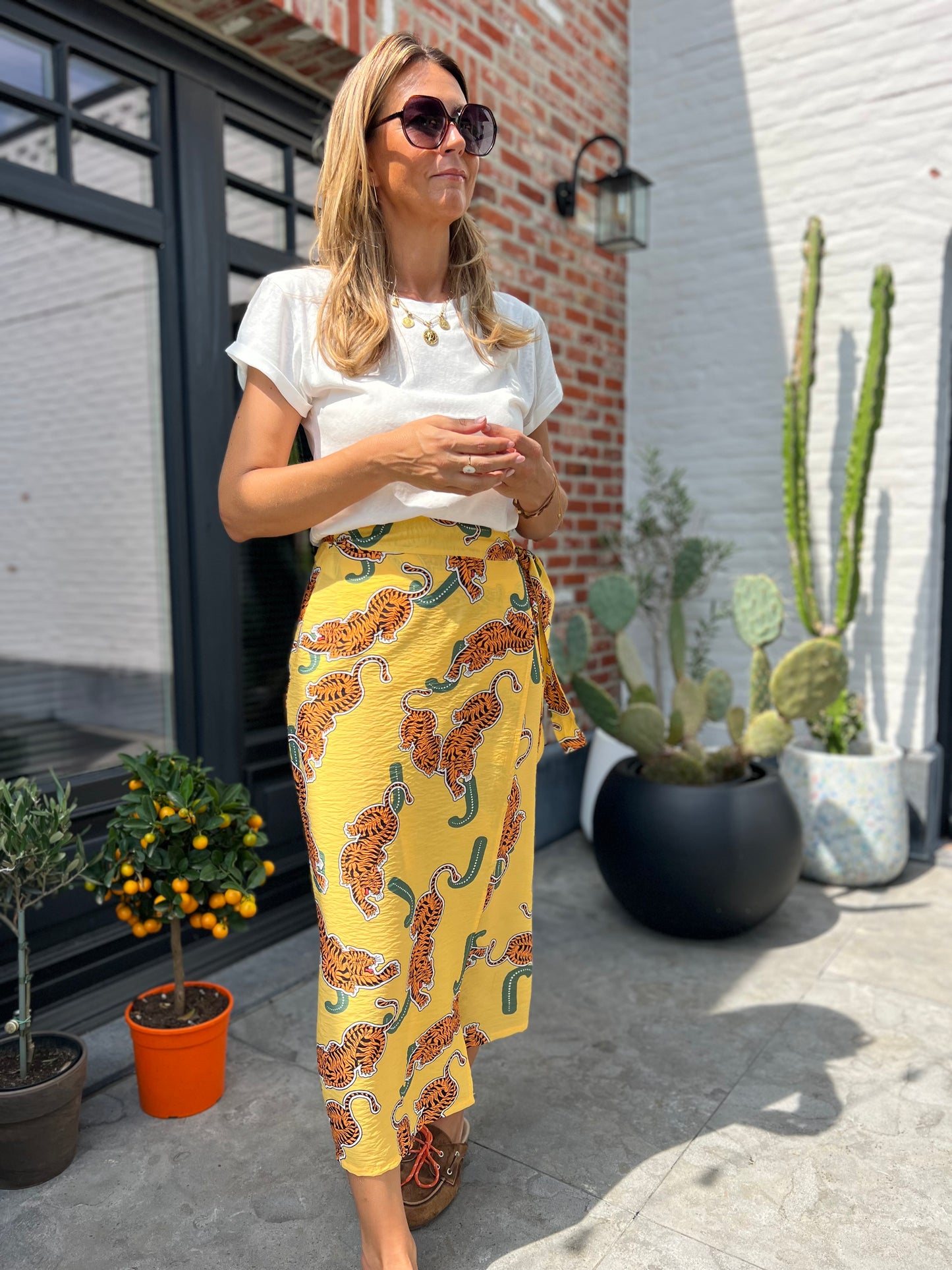 CARLA SKIRT YELLOW
