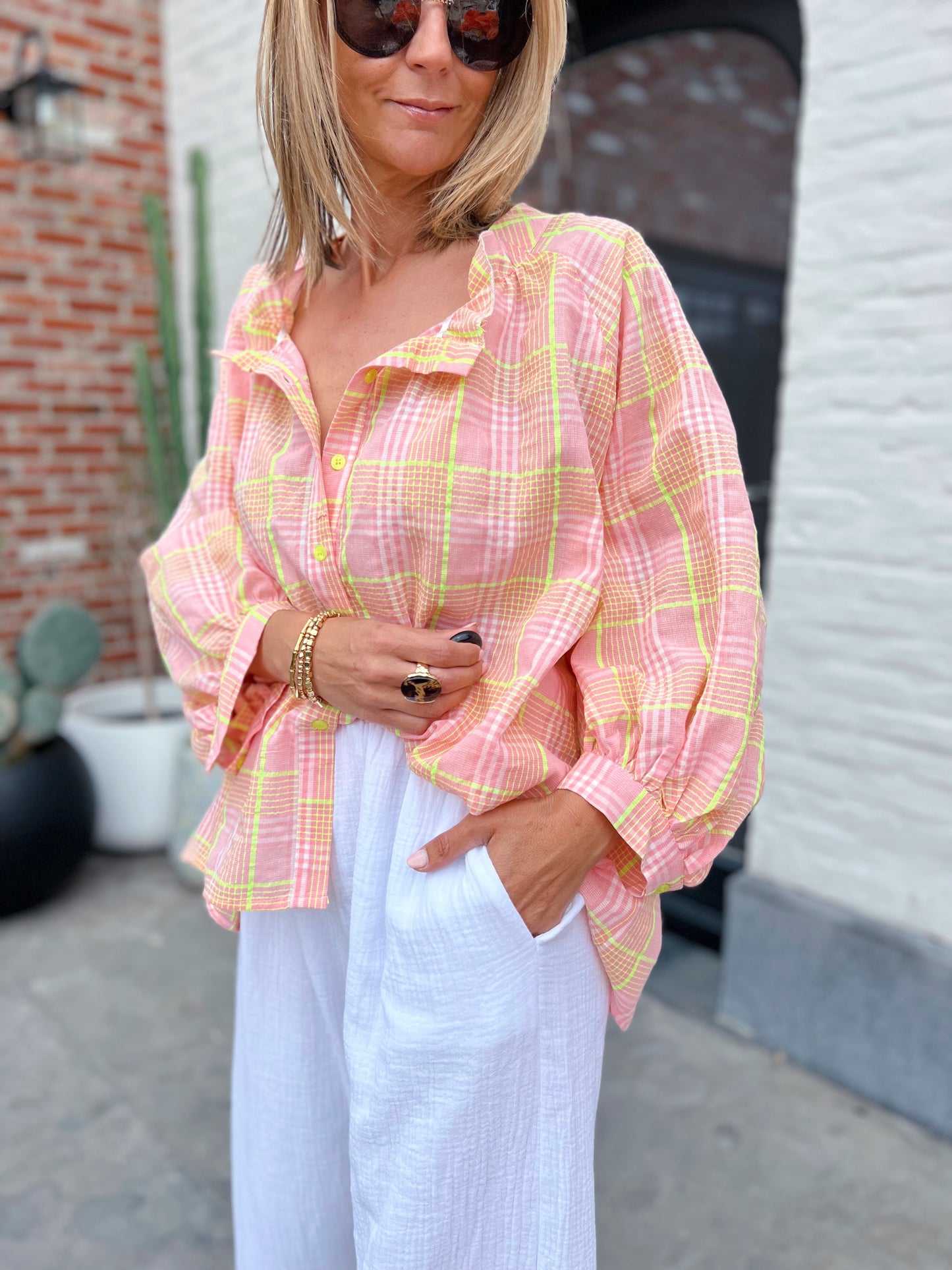 LIVIA SPICY YELLOW BLOUSE