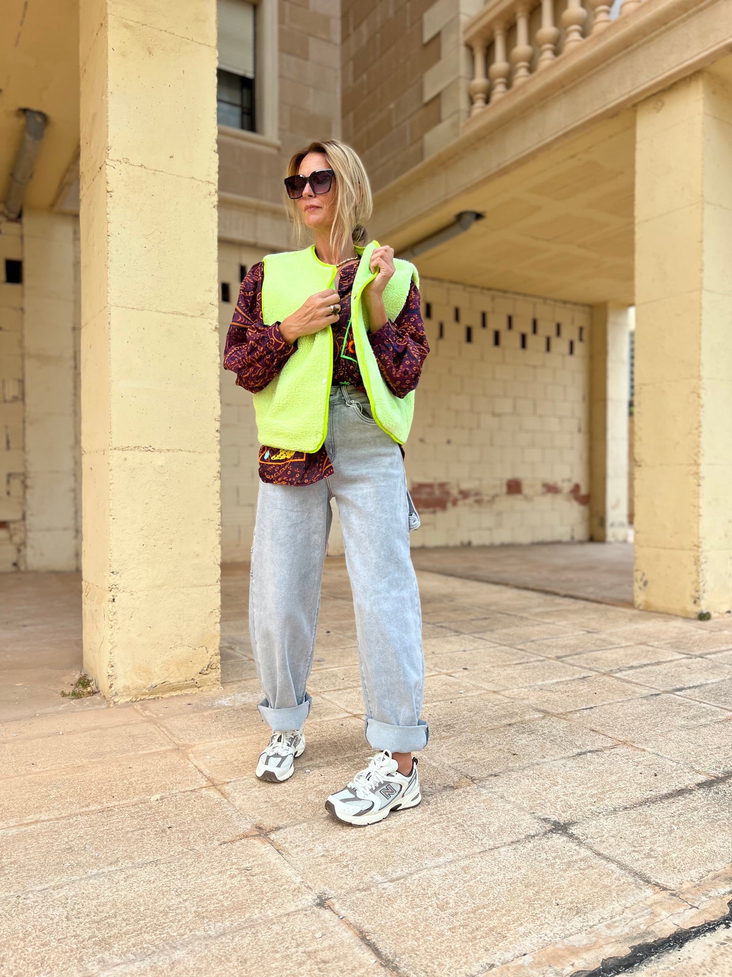 GILET FLUO GREEN