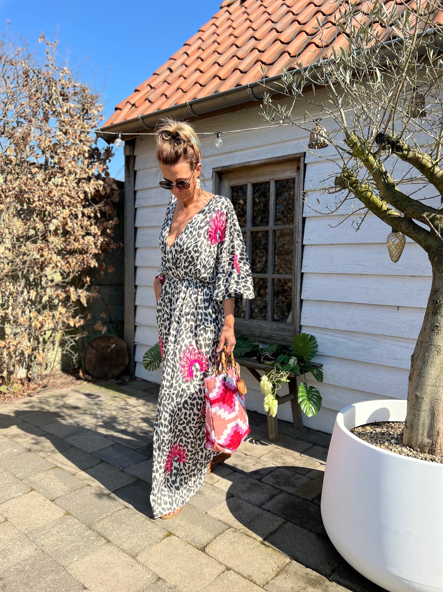MILLIE LÉOPARD WIDE JUMPSUIT