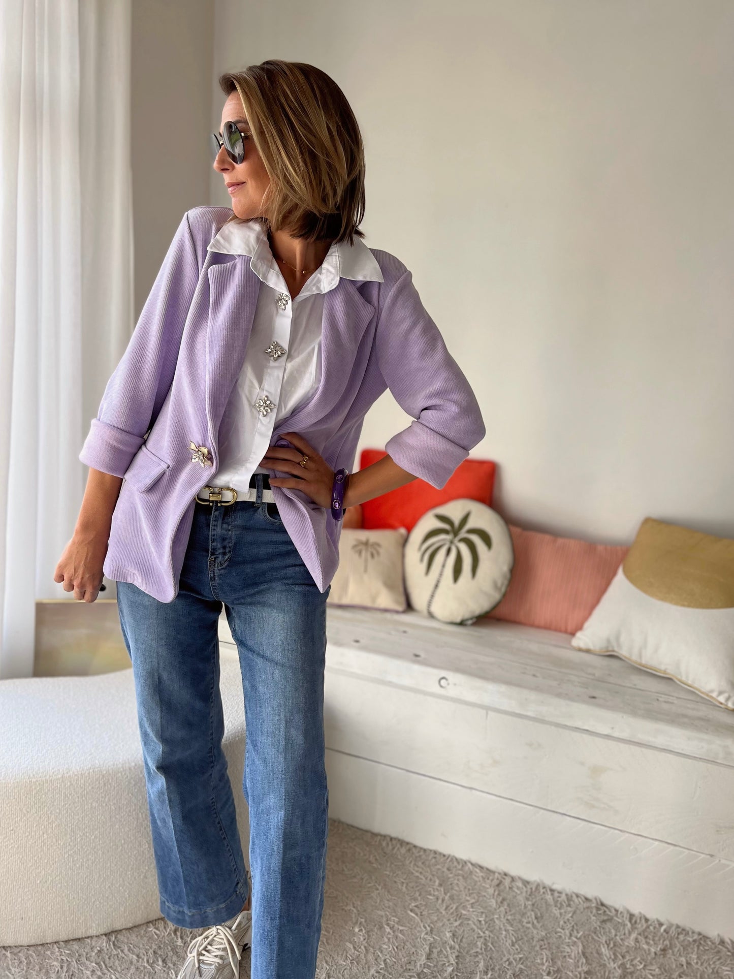 ELIN BLAZER THE LILA