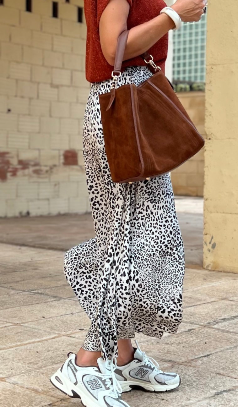 BILLY LEOPARD SKIRT