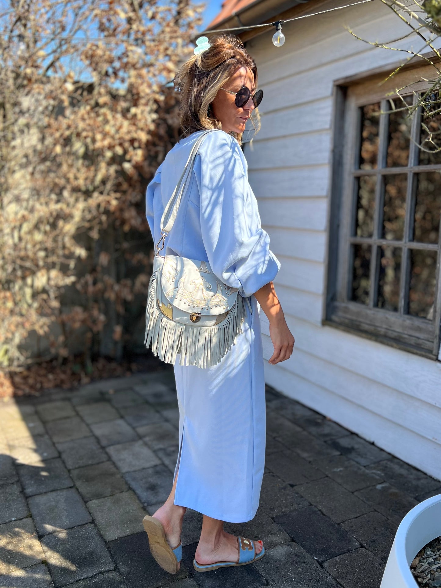 LUZ SWEATER SOFT BLUE