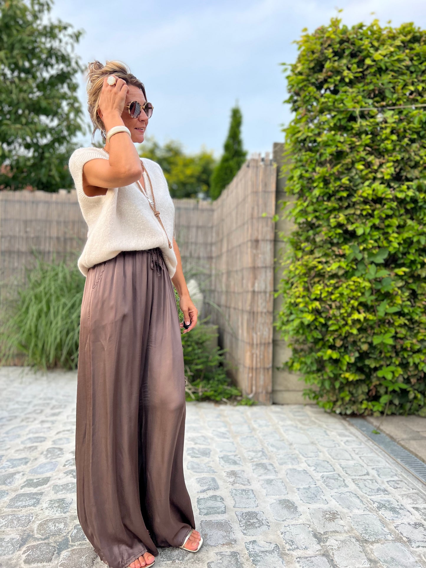 ALLICE KNITVEST MET RITS