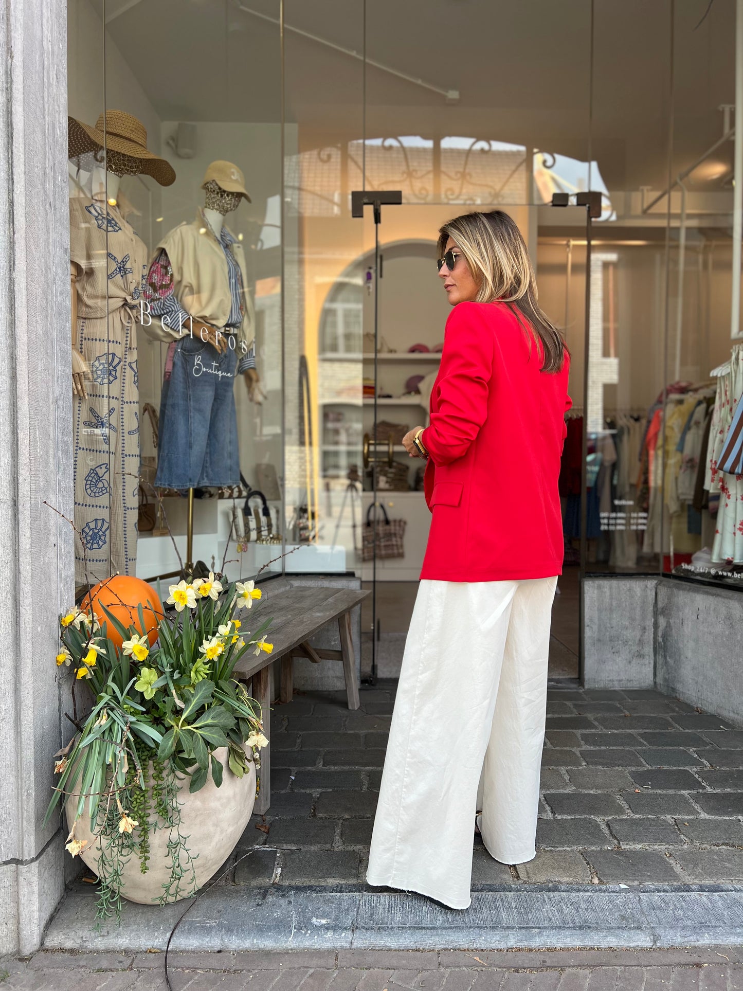 DORY RED BLAZER