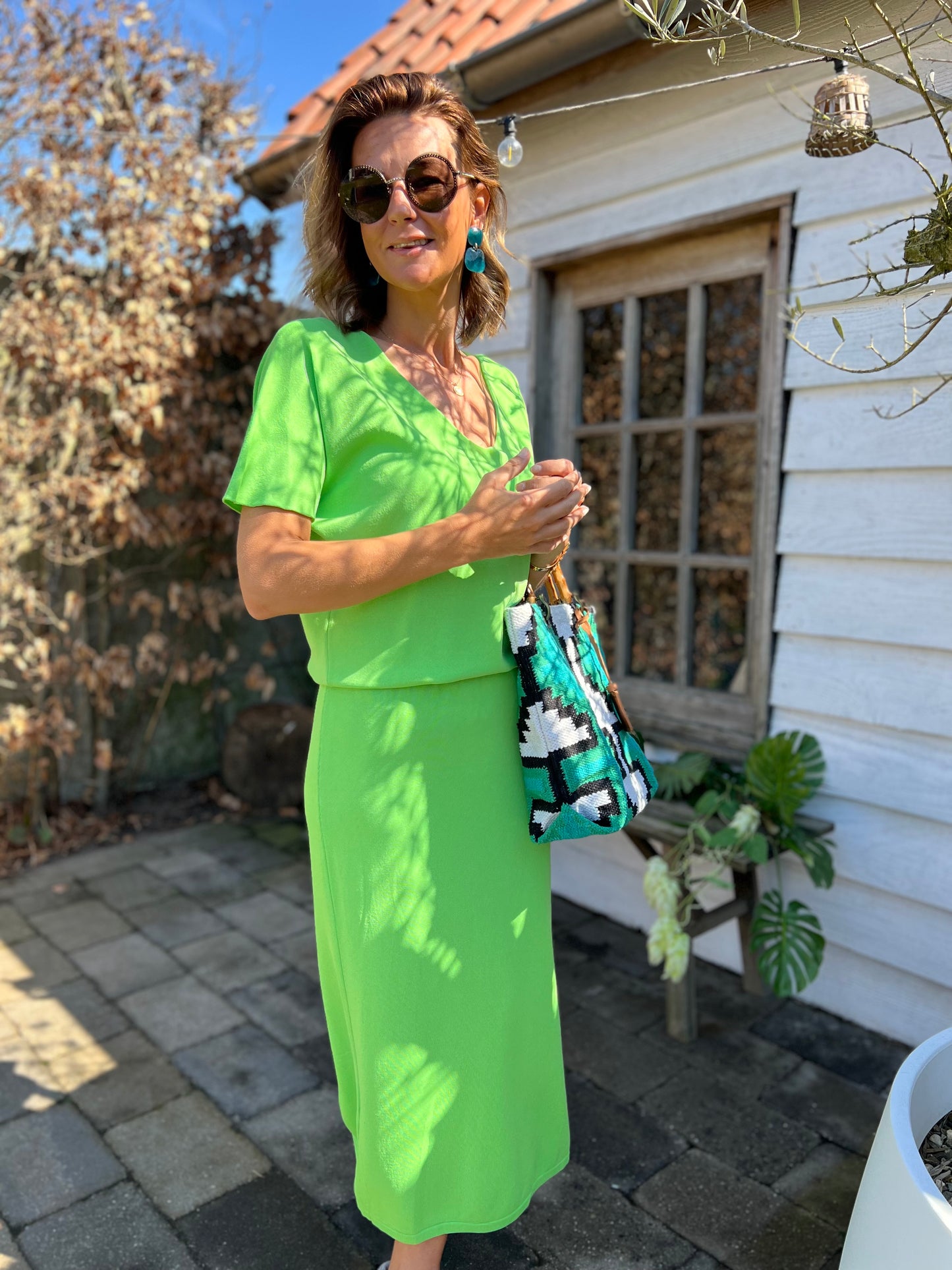 AMELIA TOP GREEN