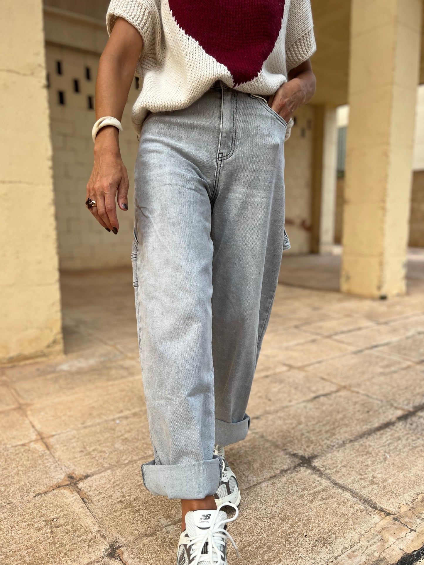 SOFIA BARREL JEANS