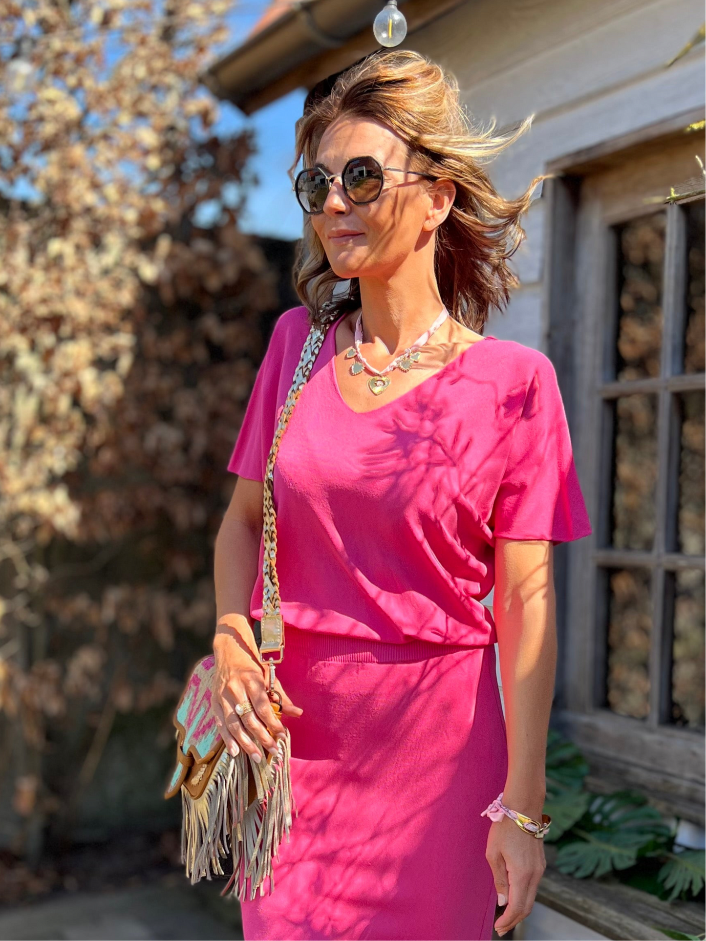 AMELIA TOP PINK