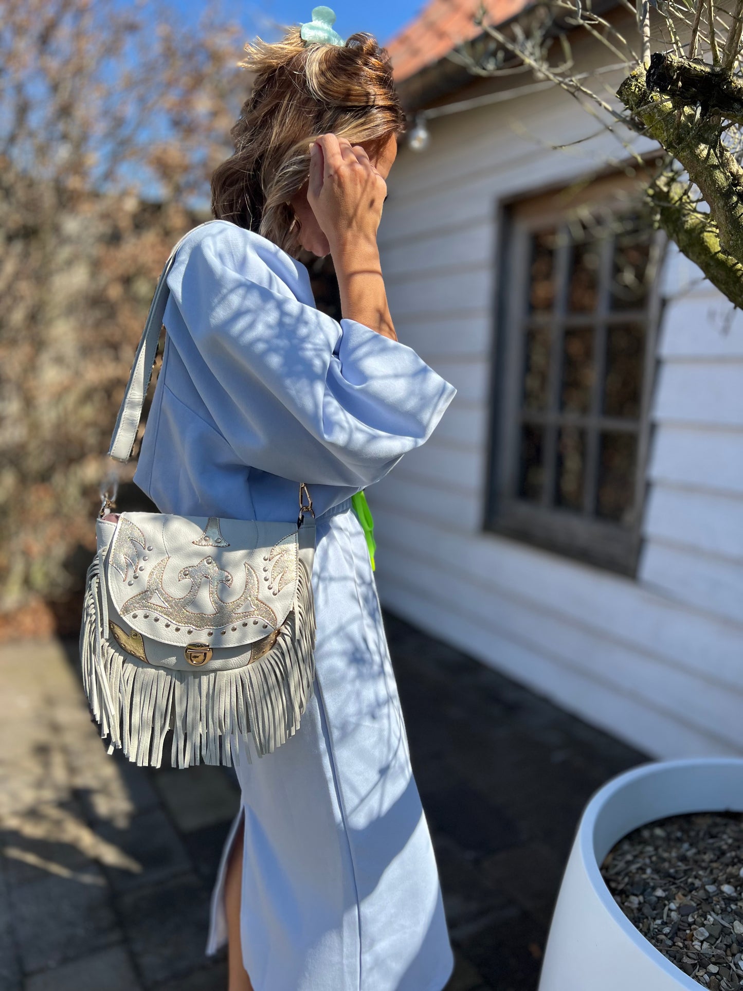 LUZ SWEATER SOFT BLUE
