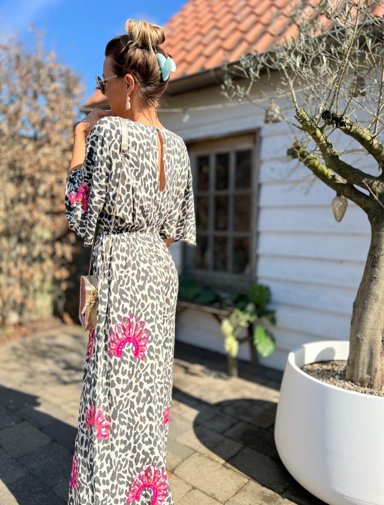 MILLIE LÉOPARD WIDE JUMPSUIT