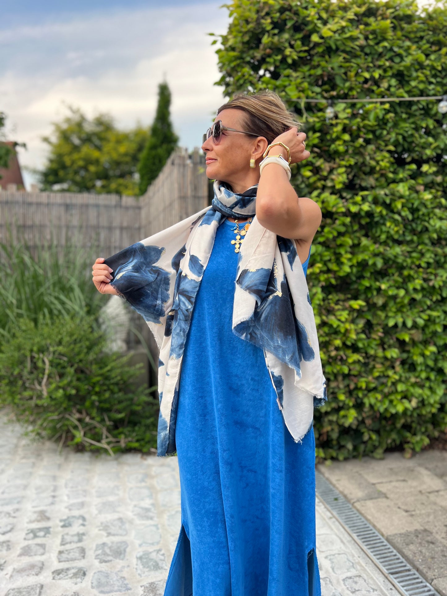 SPONGE DRESS BLUE