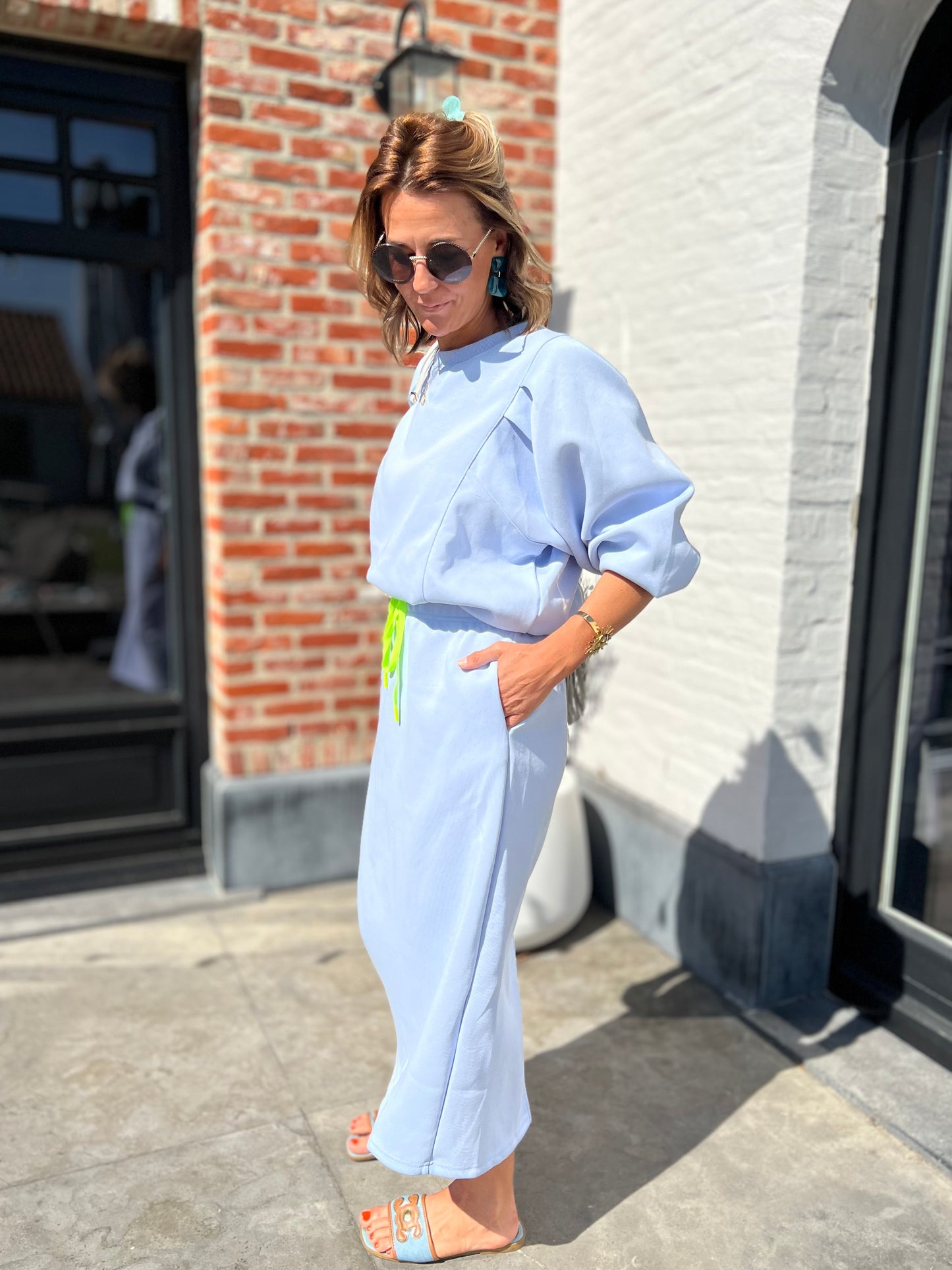 LUZ SWEATER SOFT BLUE