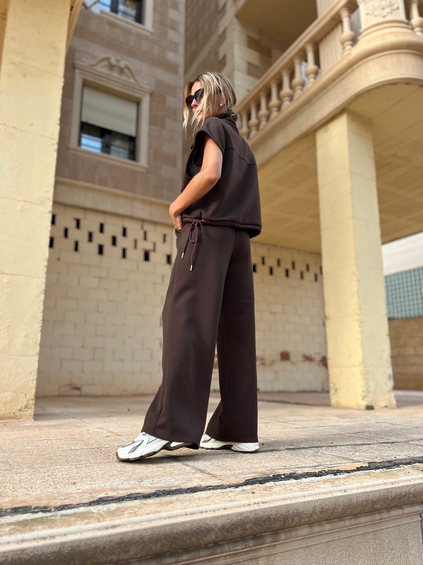 NELLY GILET BROWN