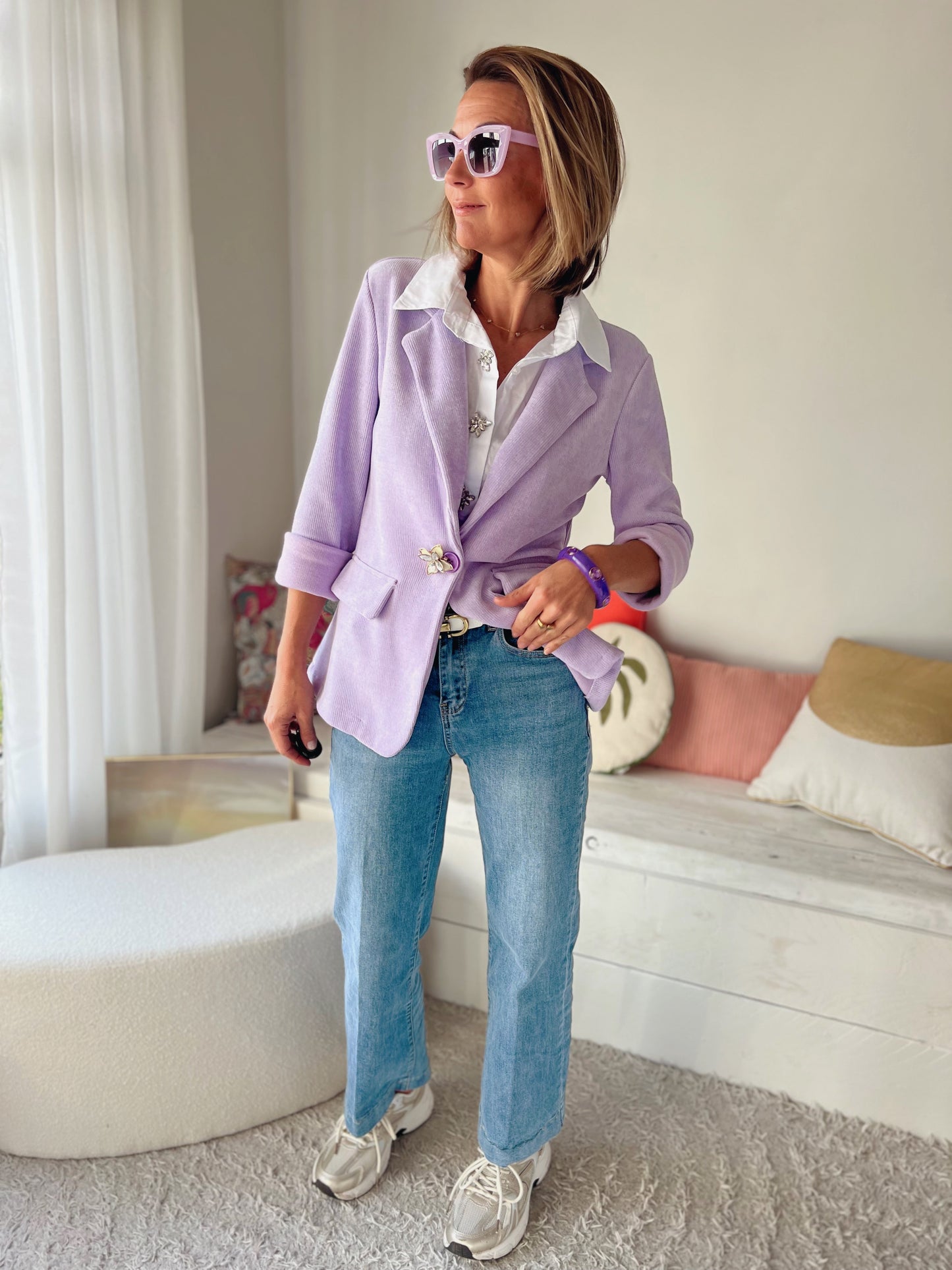 ELIN BLAZER THE LILA