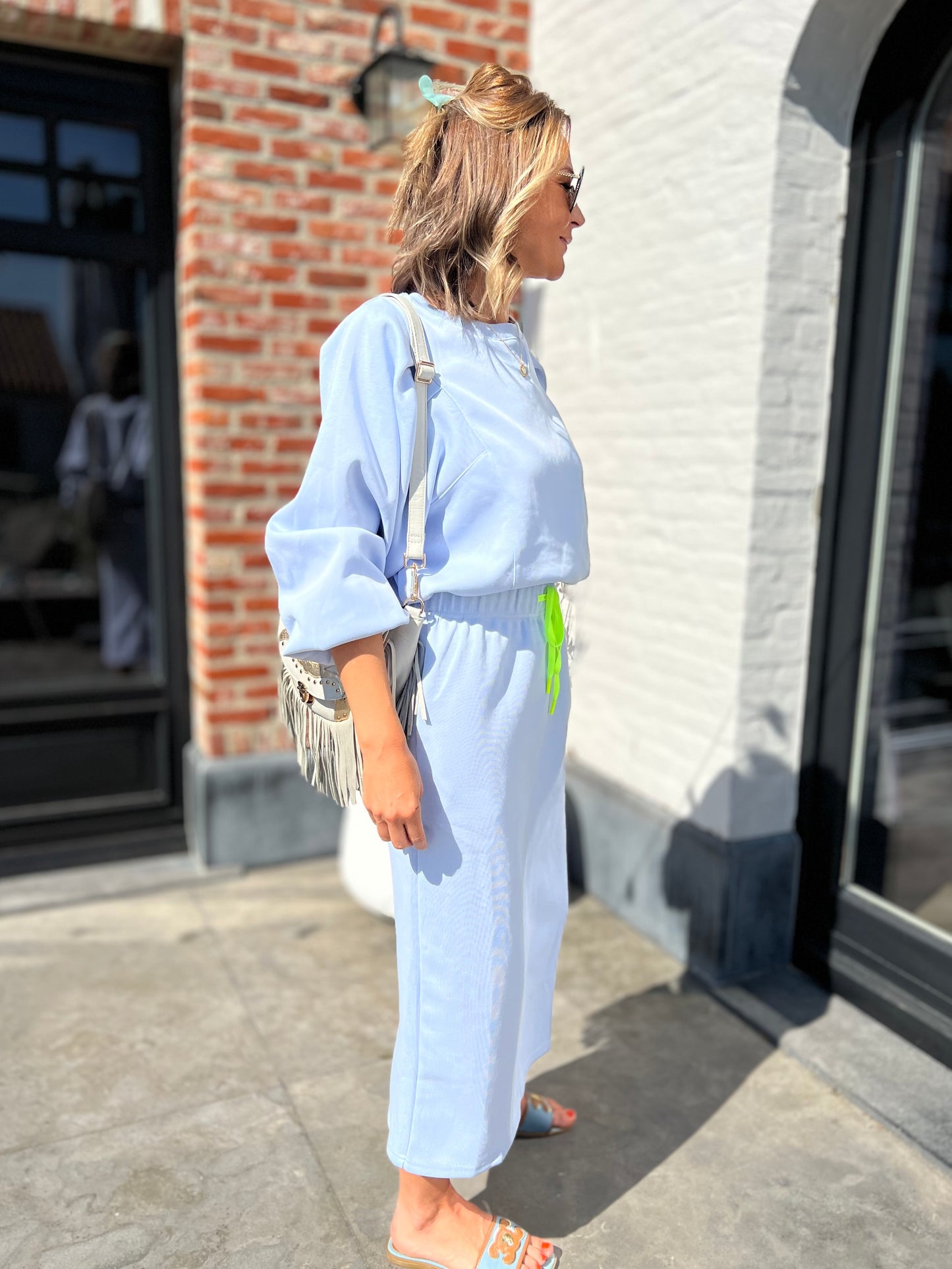 LUZ SWEATER SOFT BLUE