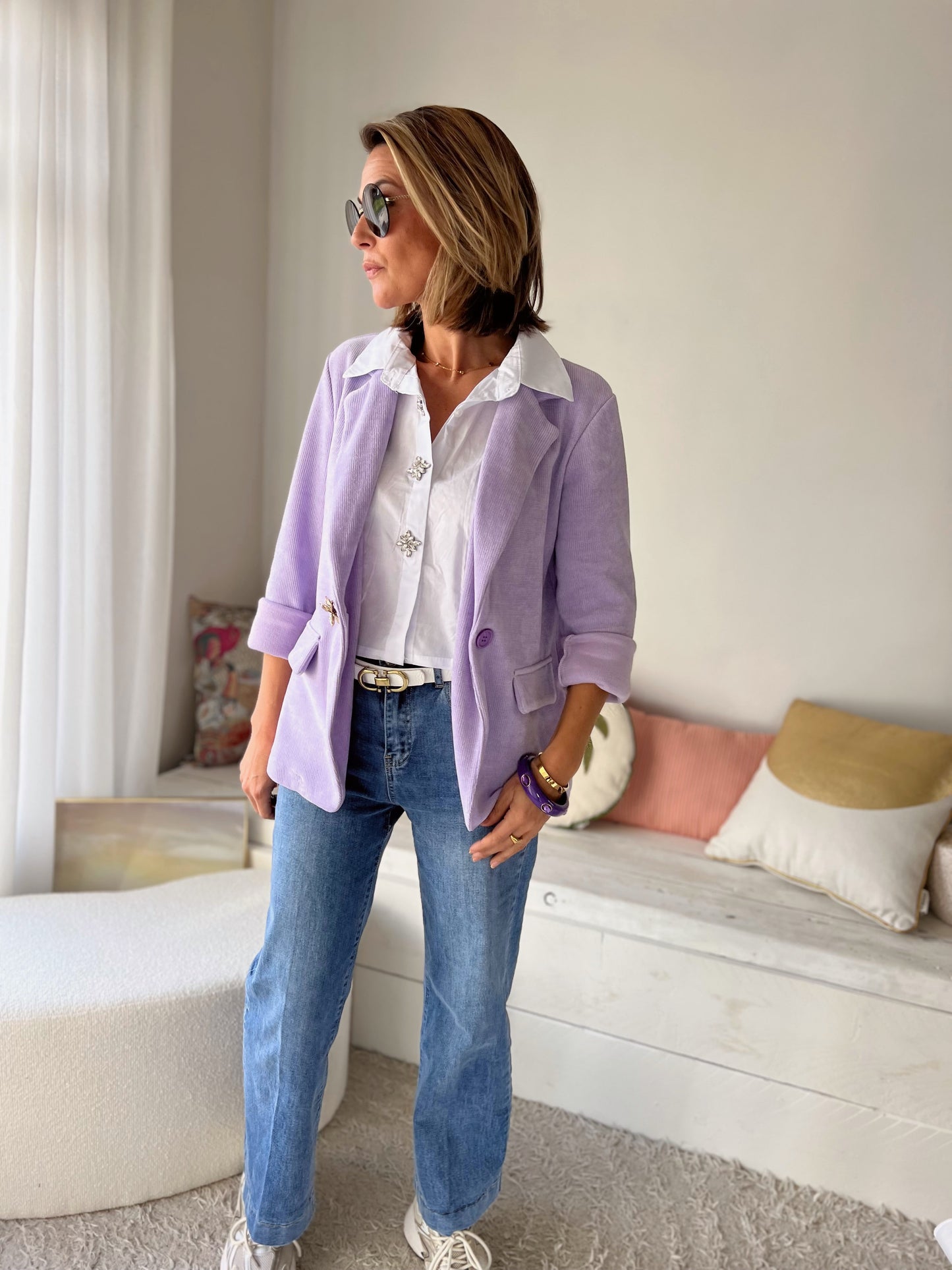 ELIN BLAZER THE LILA