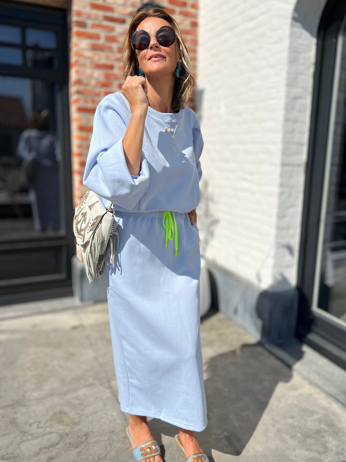 LUZ SWEATER SOFT BLUE