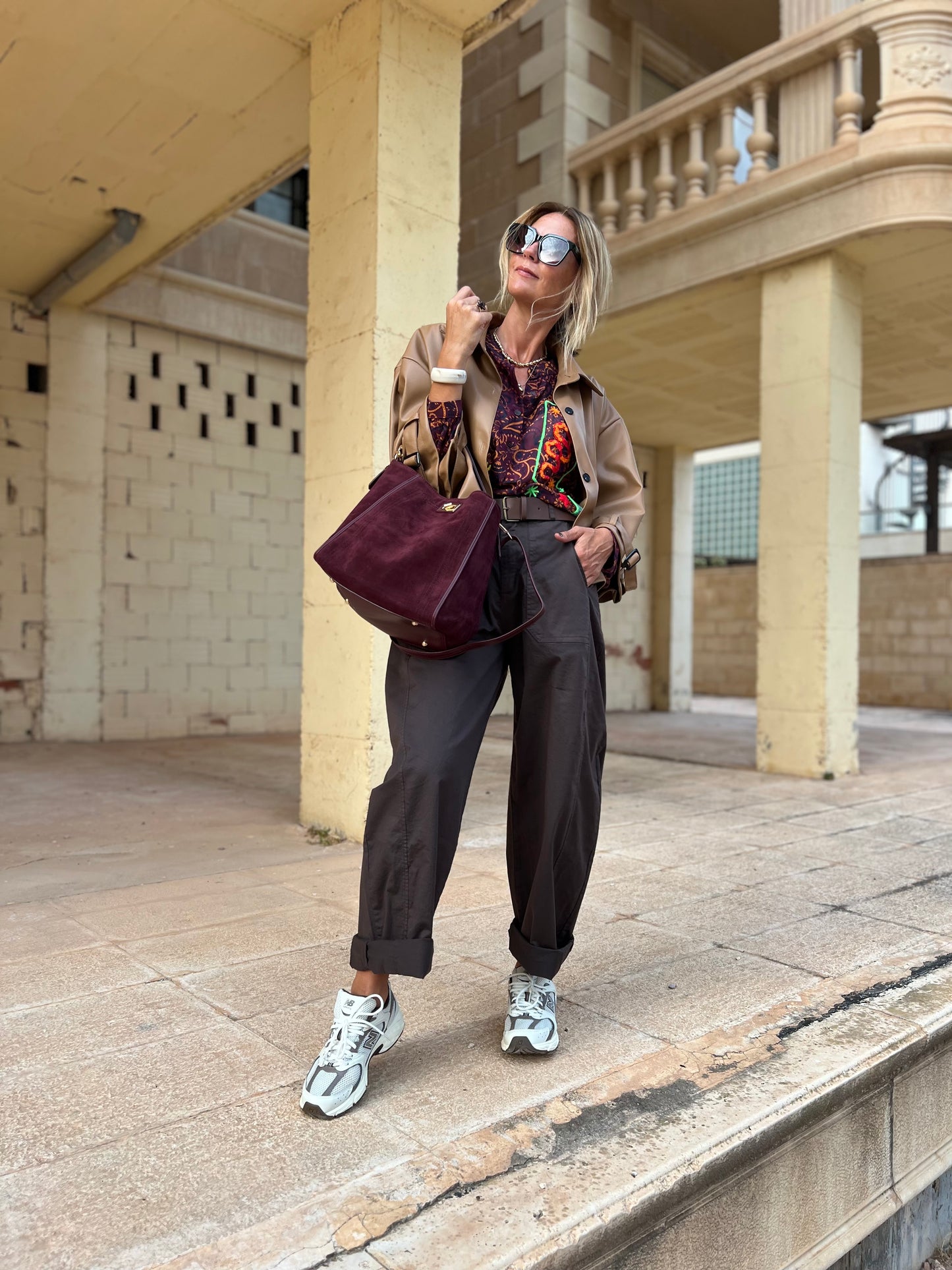 BAG BURGUNDY