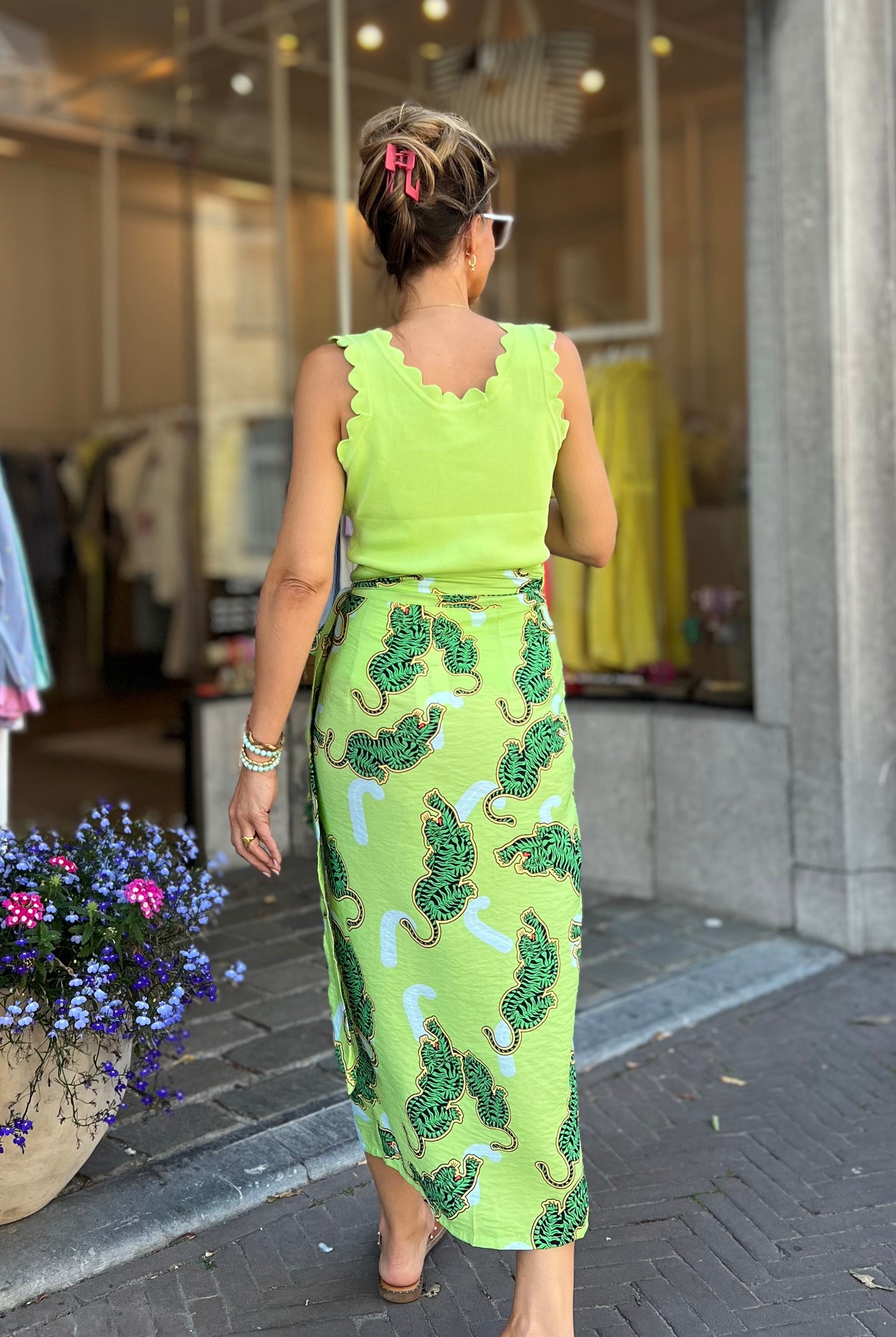 CARLA SKIRT GREEN