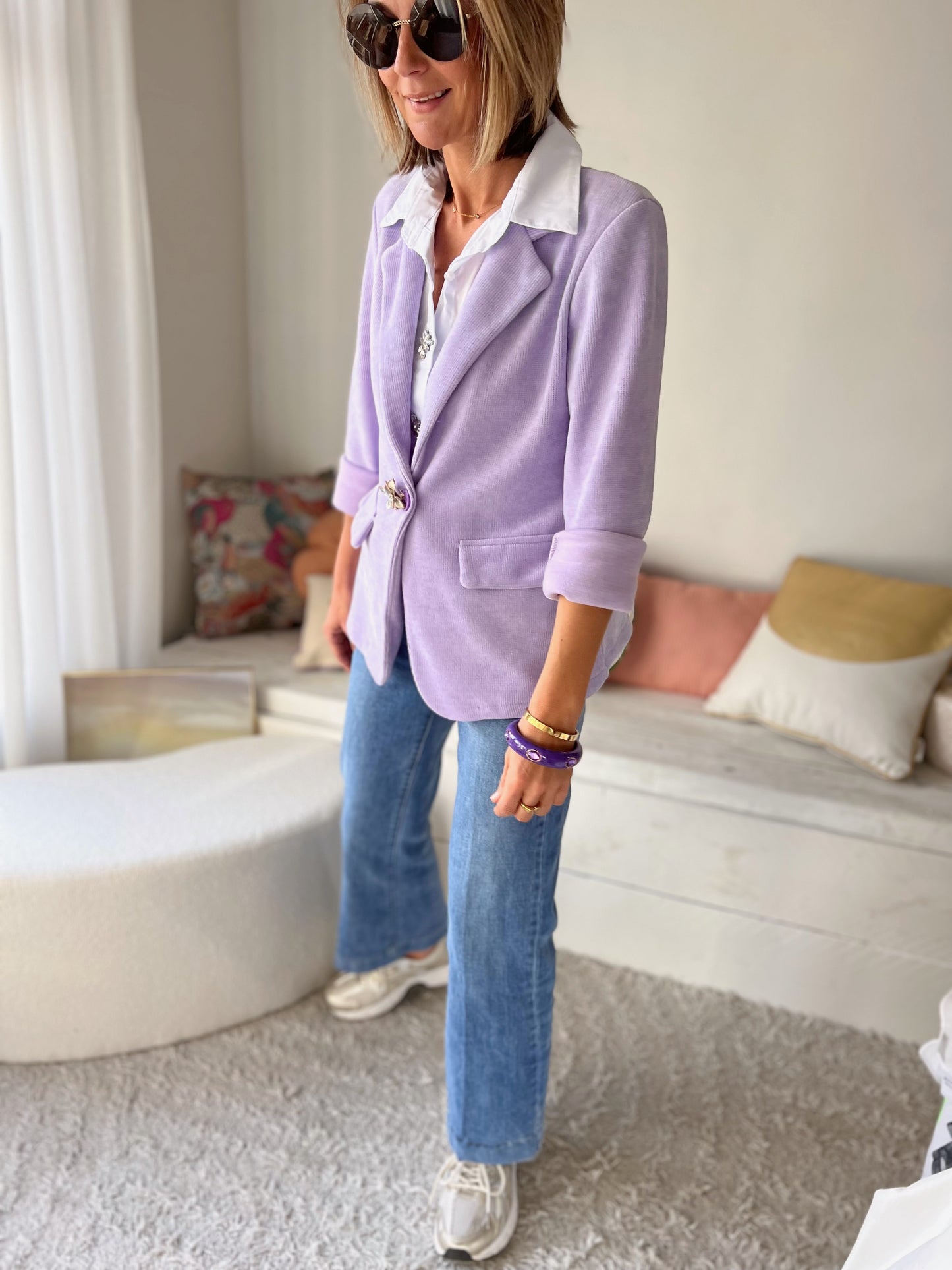 ELIN BLAZER THE LILA