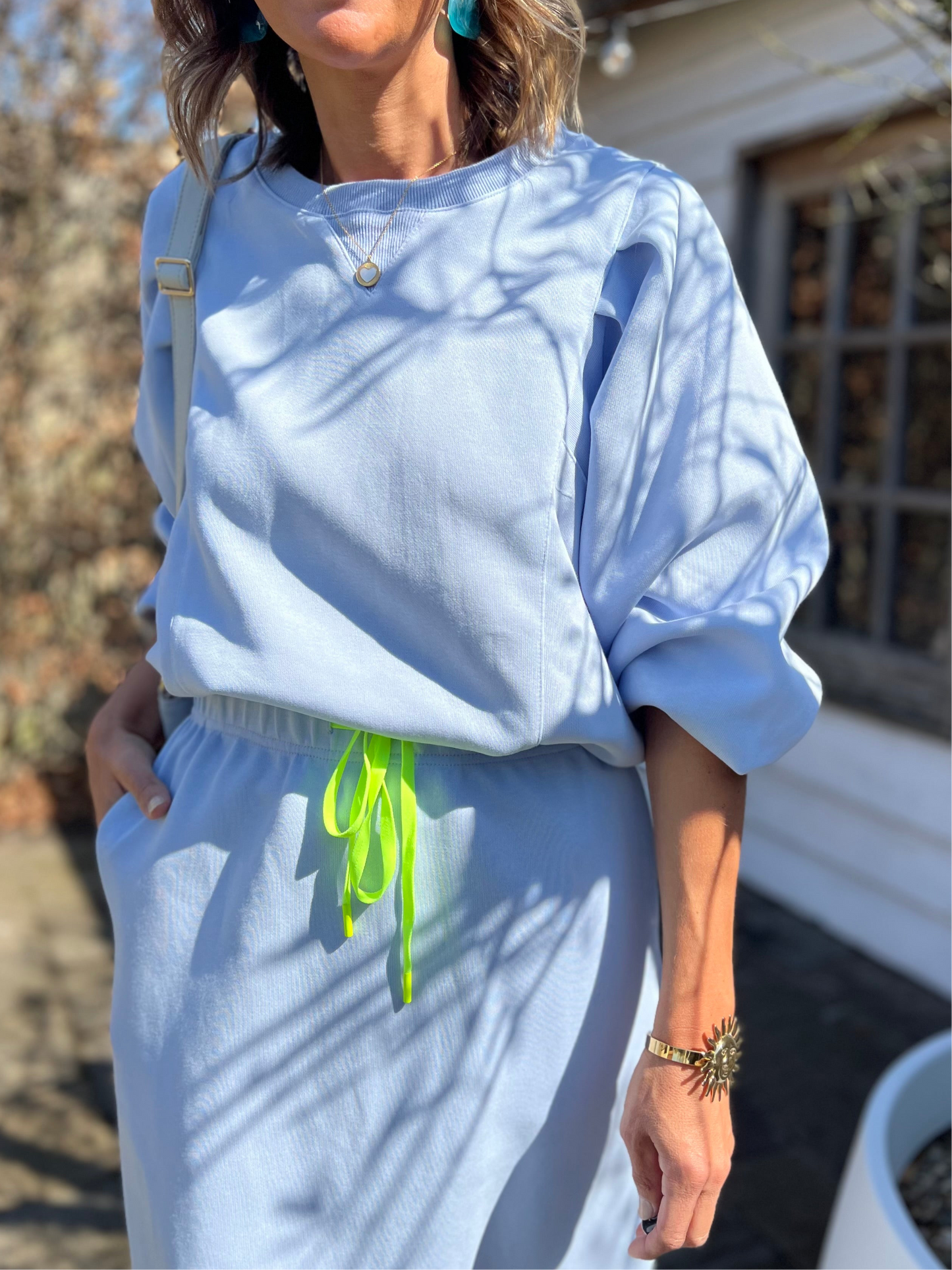 LUZ SWEATER SOFT BLUE