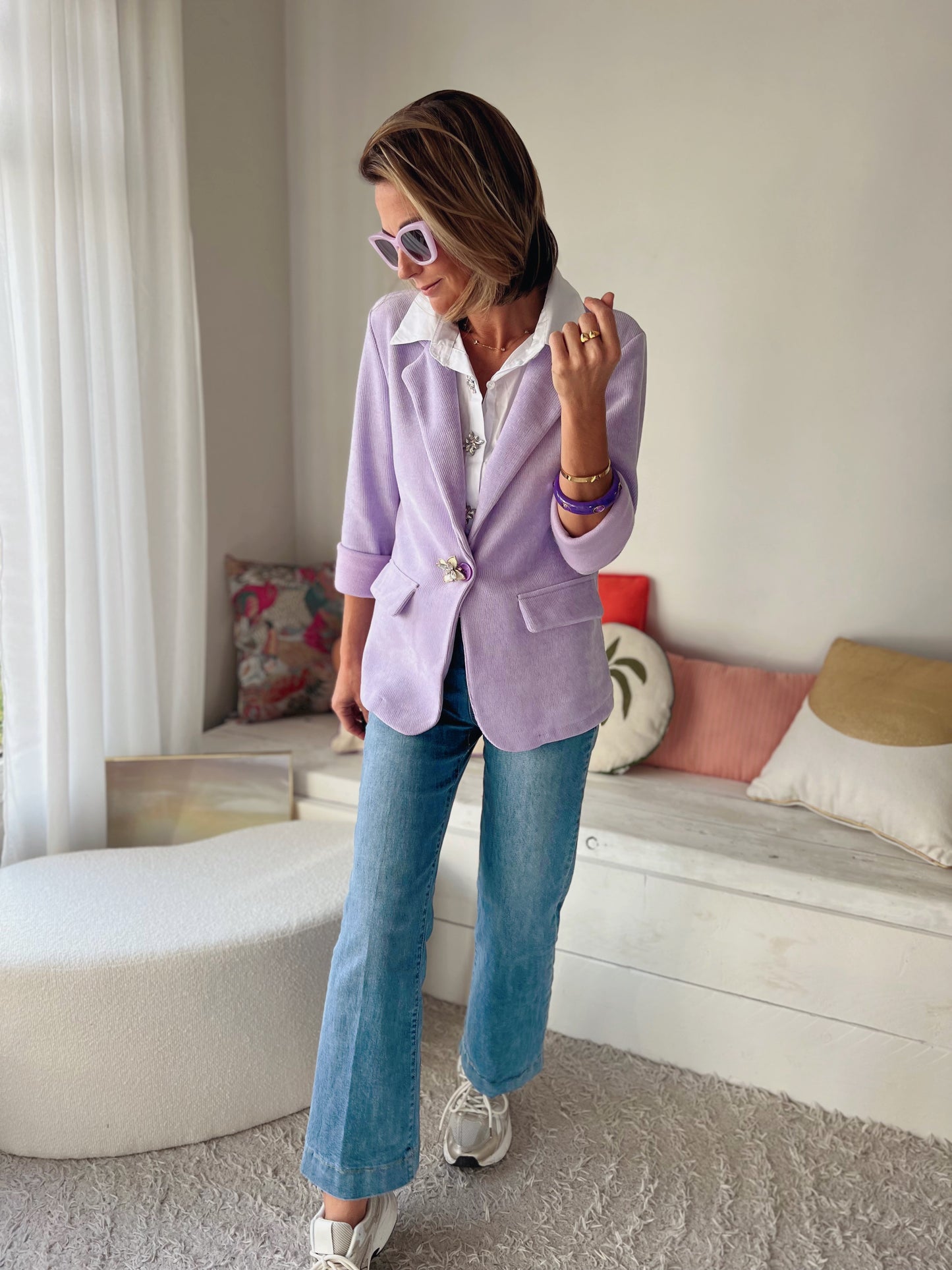 ELIN BLAZER THE LILA