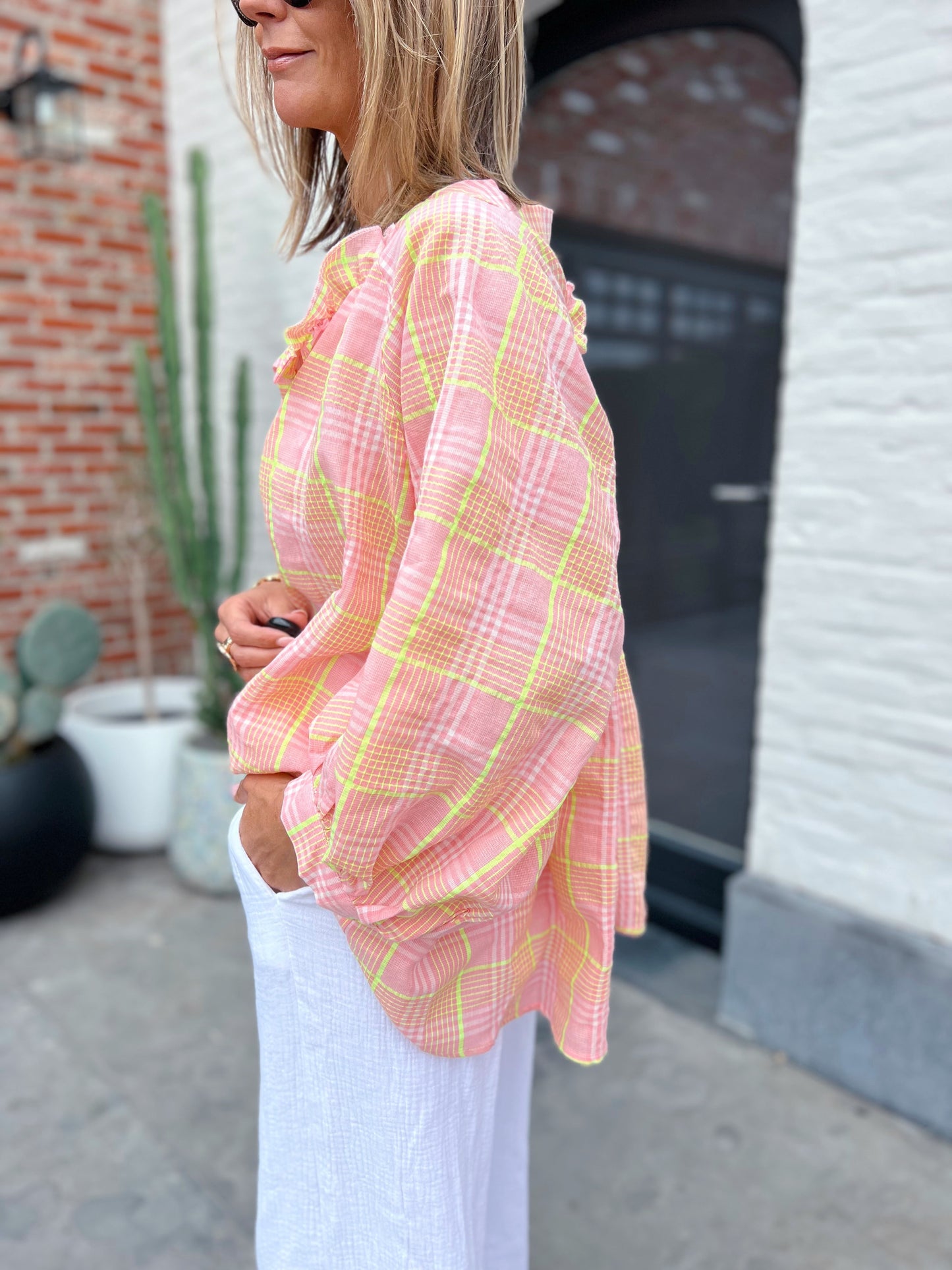LIVIA SPICY YELLOW BLOUSE