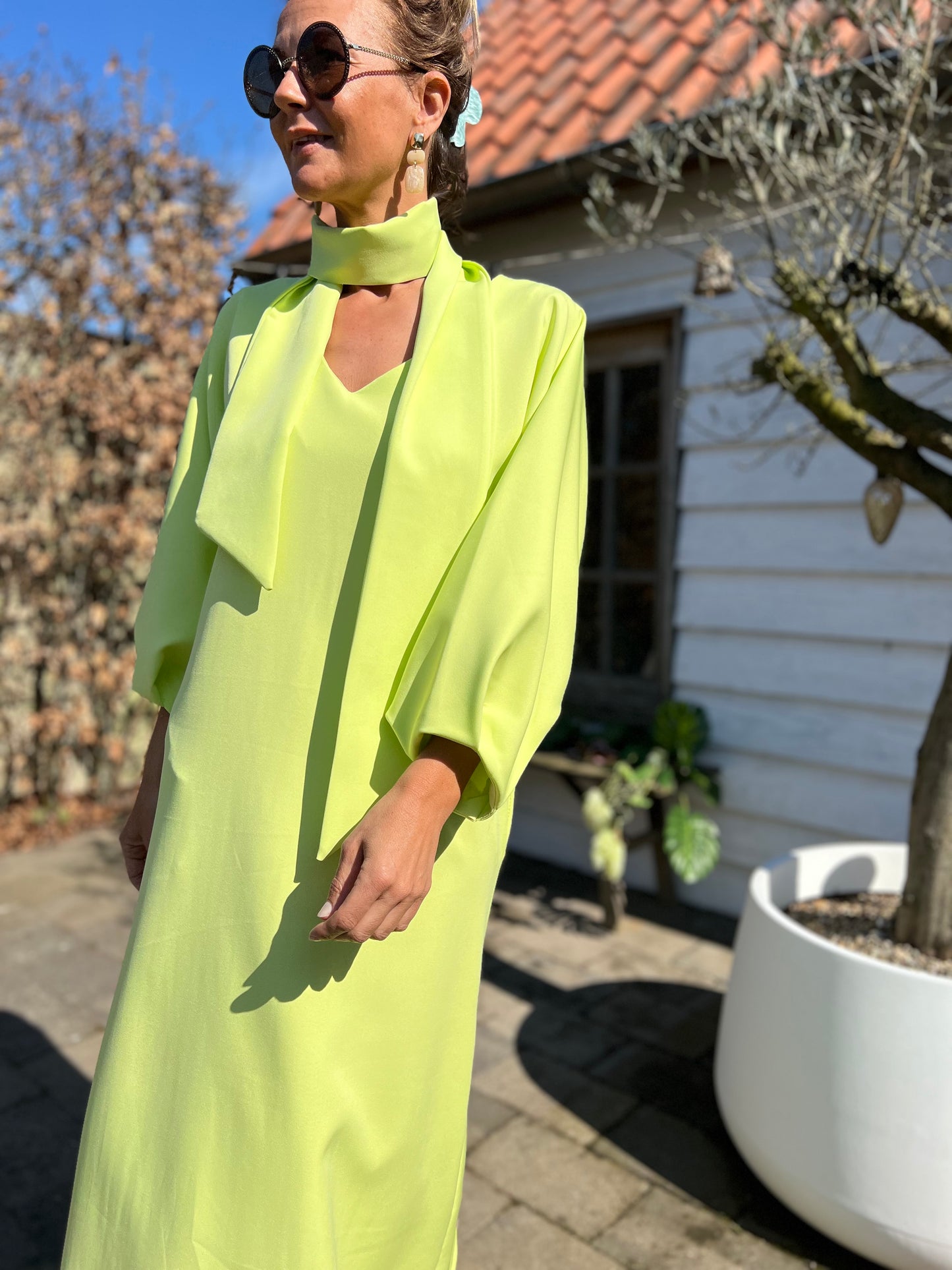 LIME GLOW DRESS