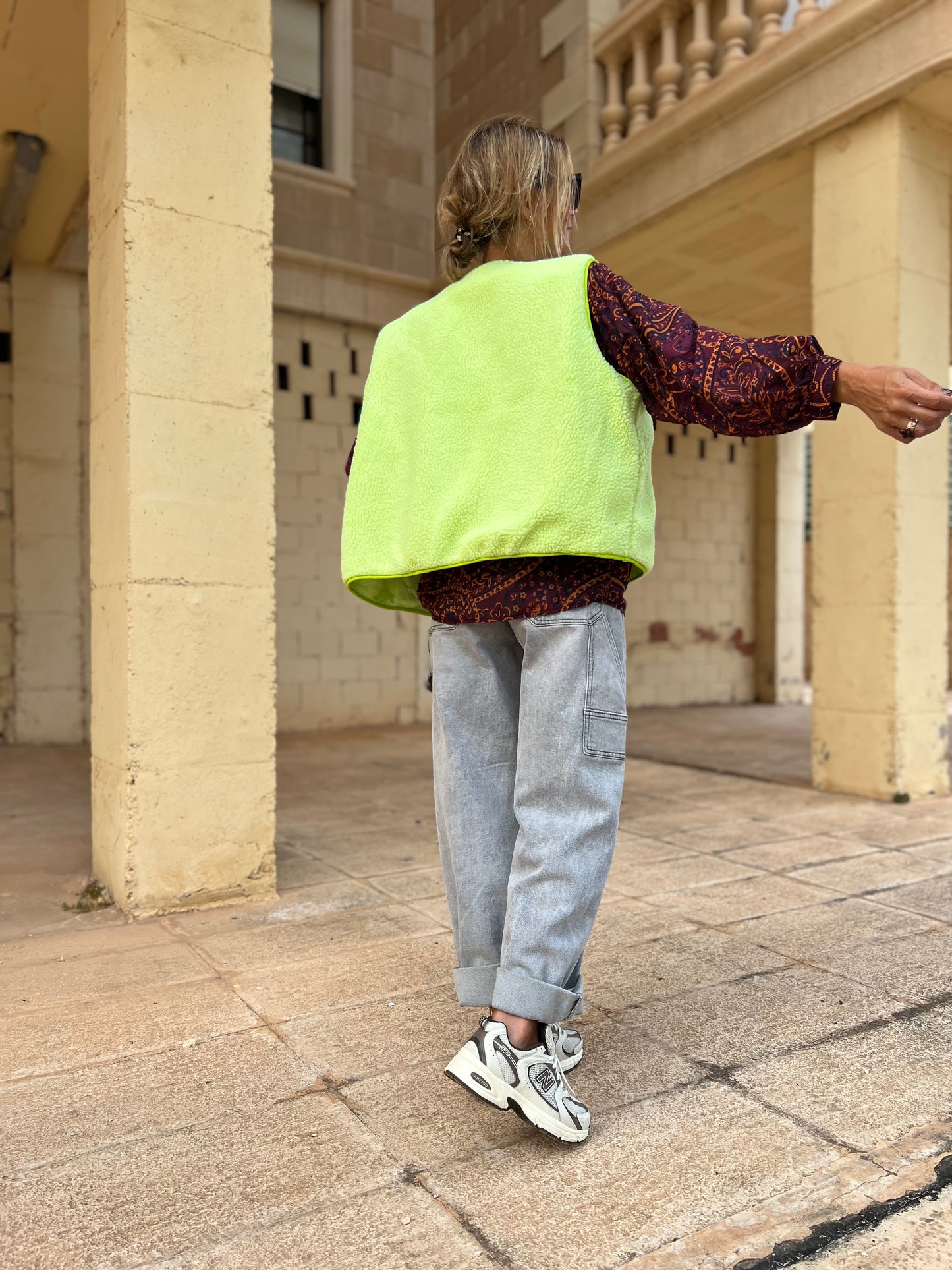 GILET FLUO GREEN