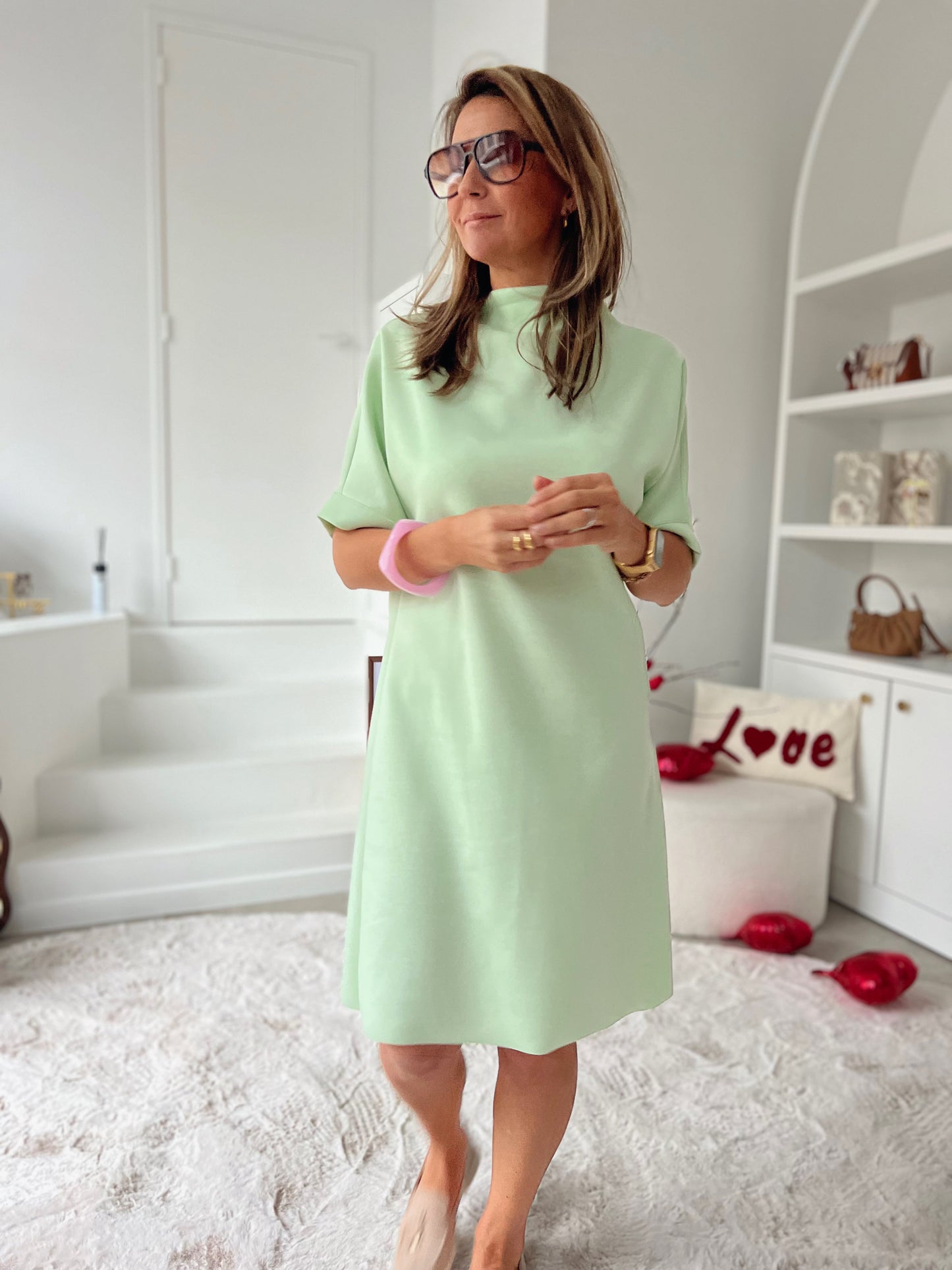 VIEVE DRESS MINT