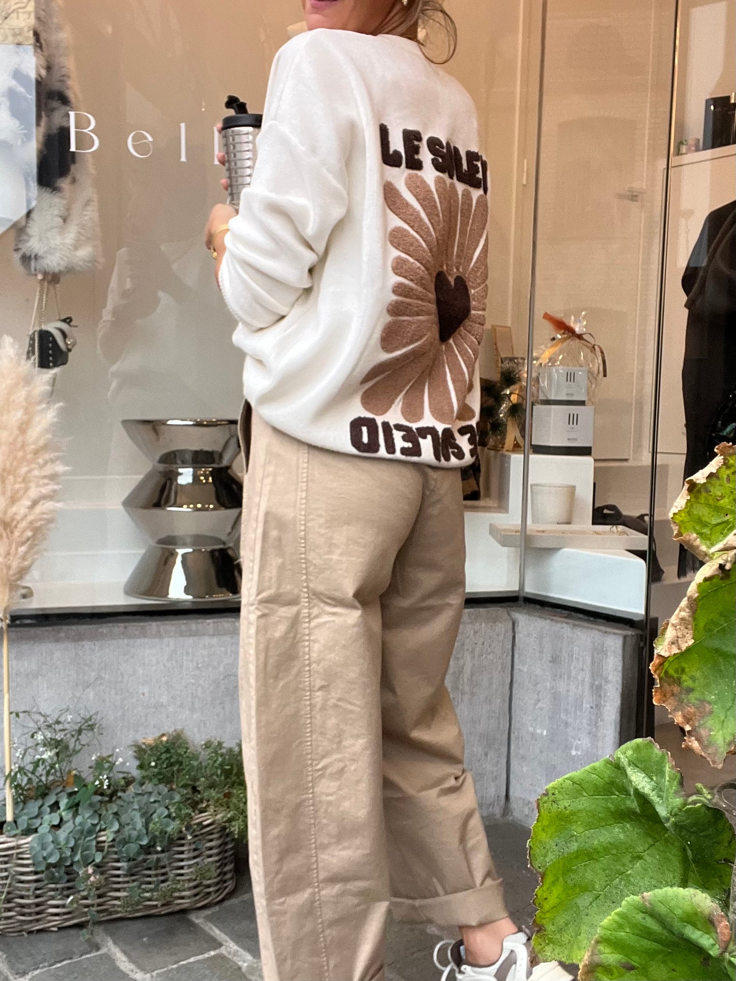 BARREL PANTS SOFT CAMEL