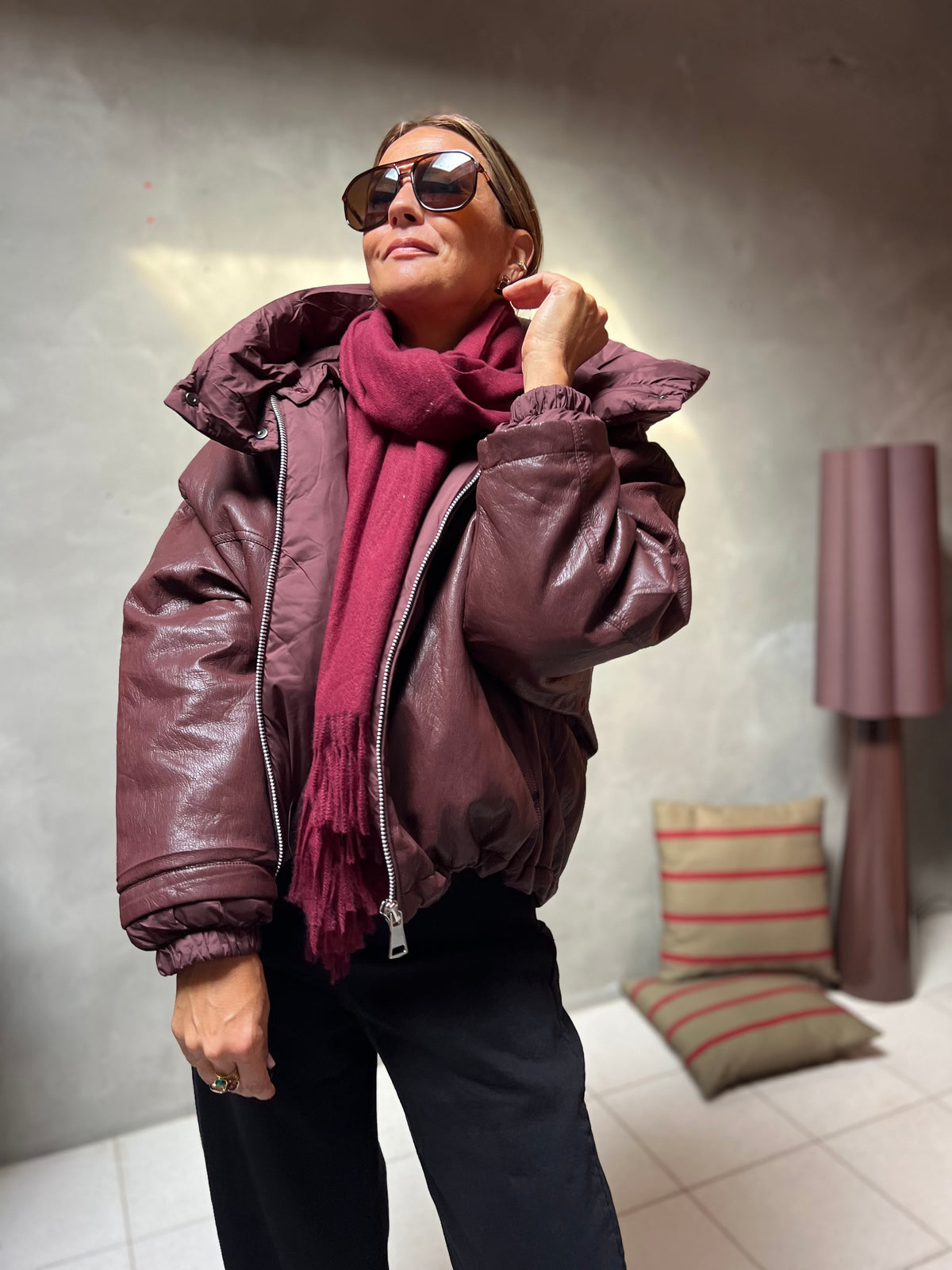 SJAAL BURGUNDY