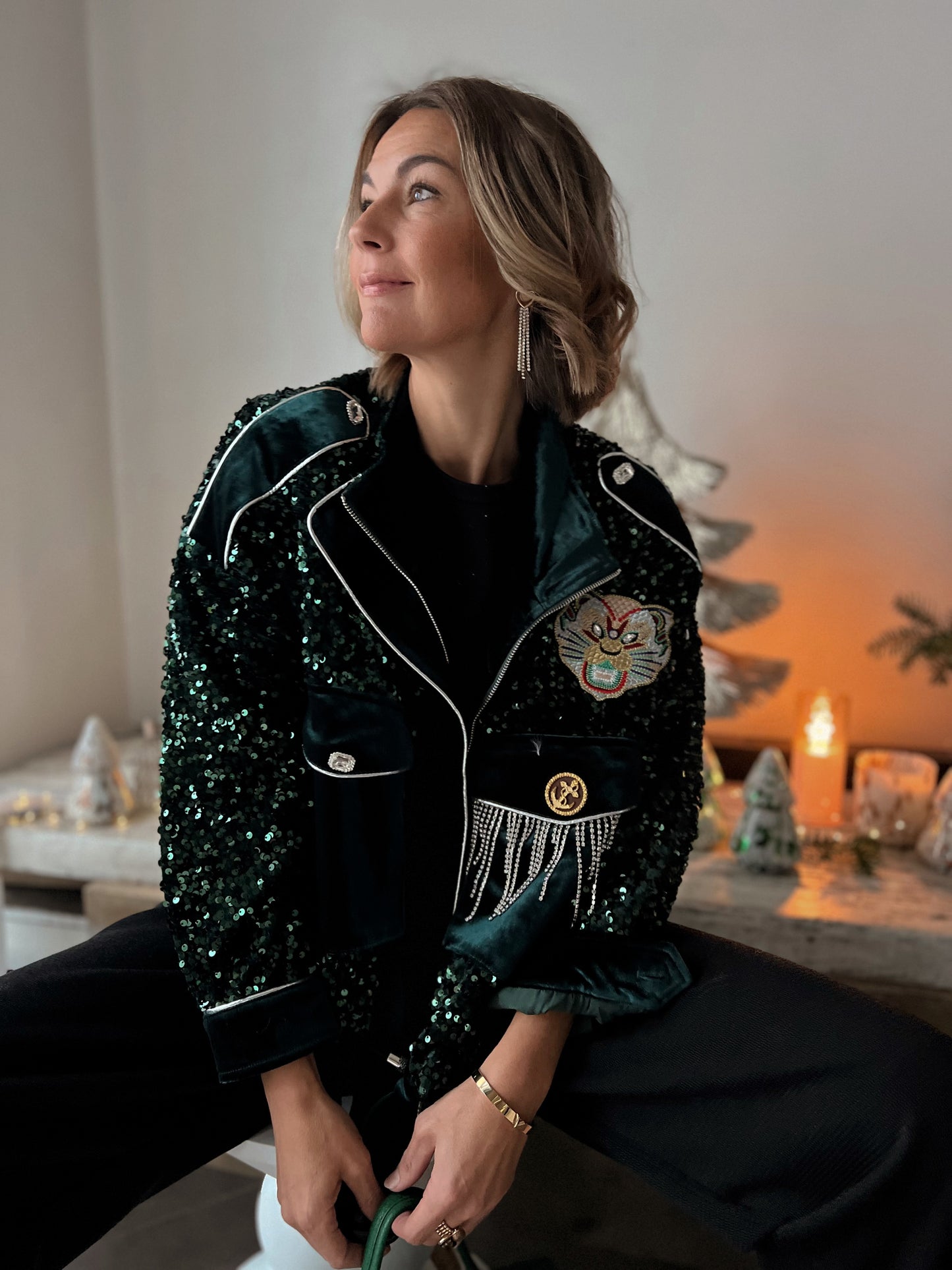 ADA VELVET GLOW JACKET